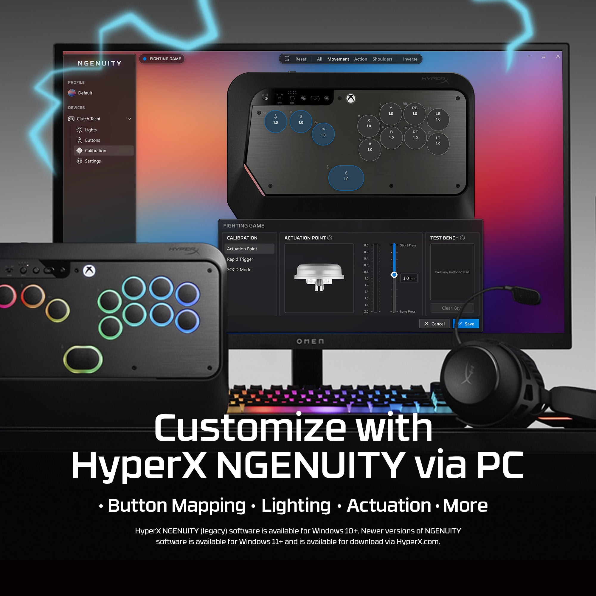 hyperx-clutch-tachi-xbox-fighting-controller image 7