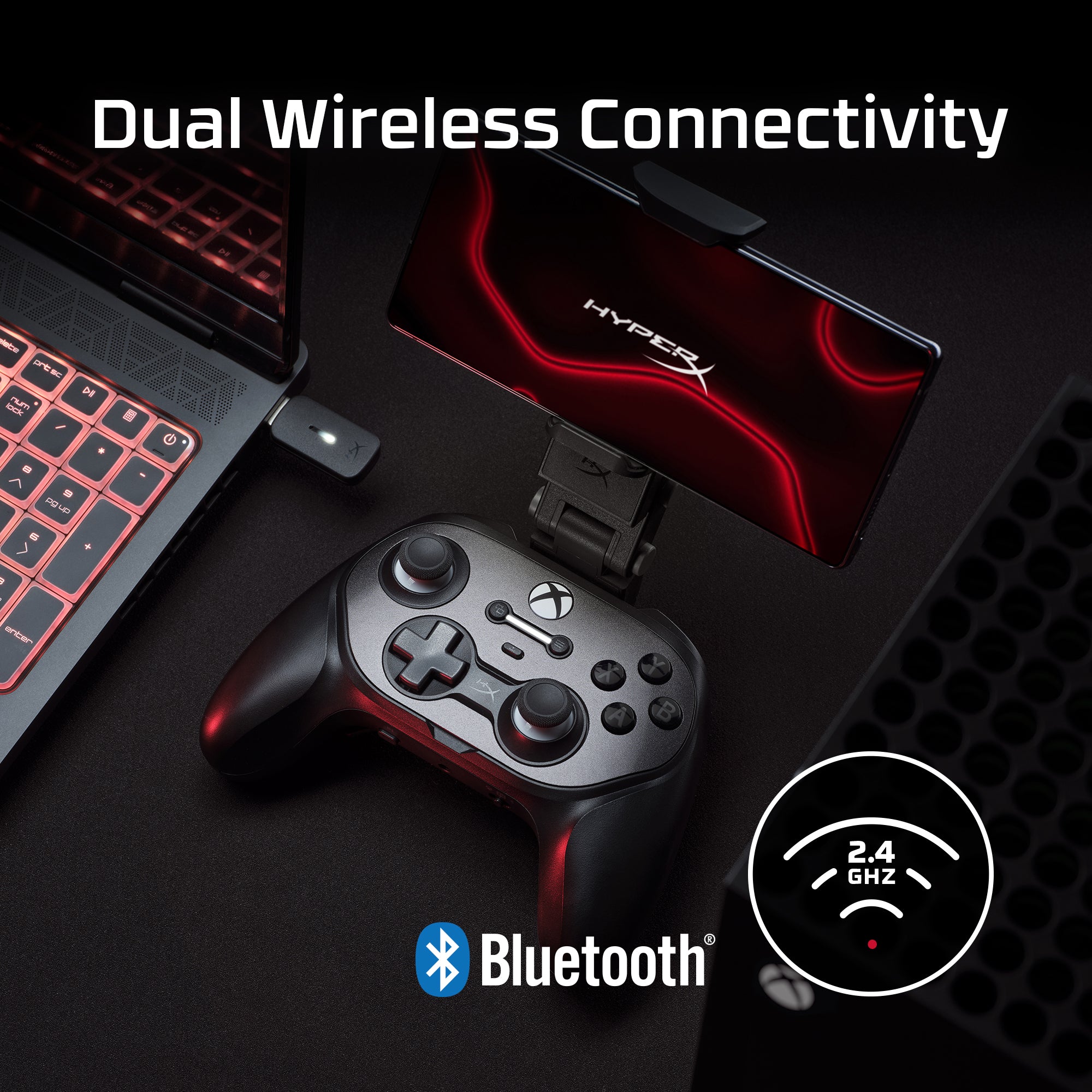 hyperx-clutch-talon-wireless-gaming-controller-for-xbox-hall-effect-sticks image 6