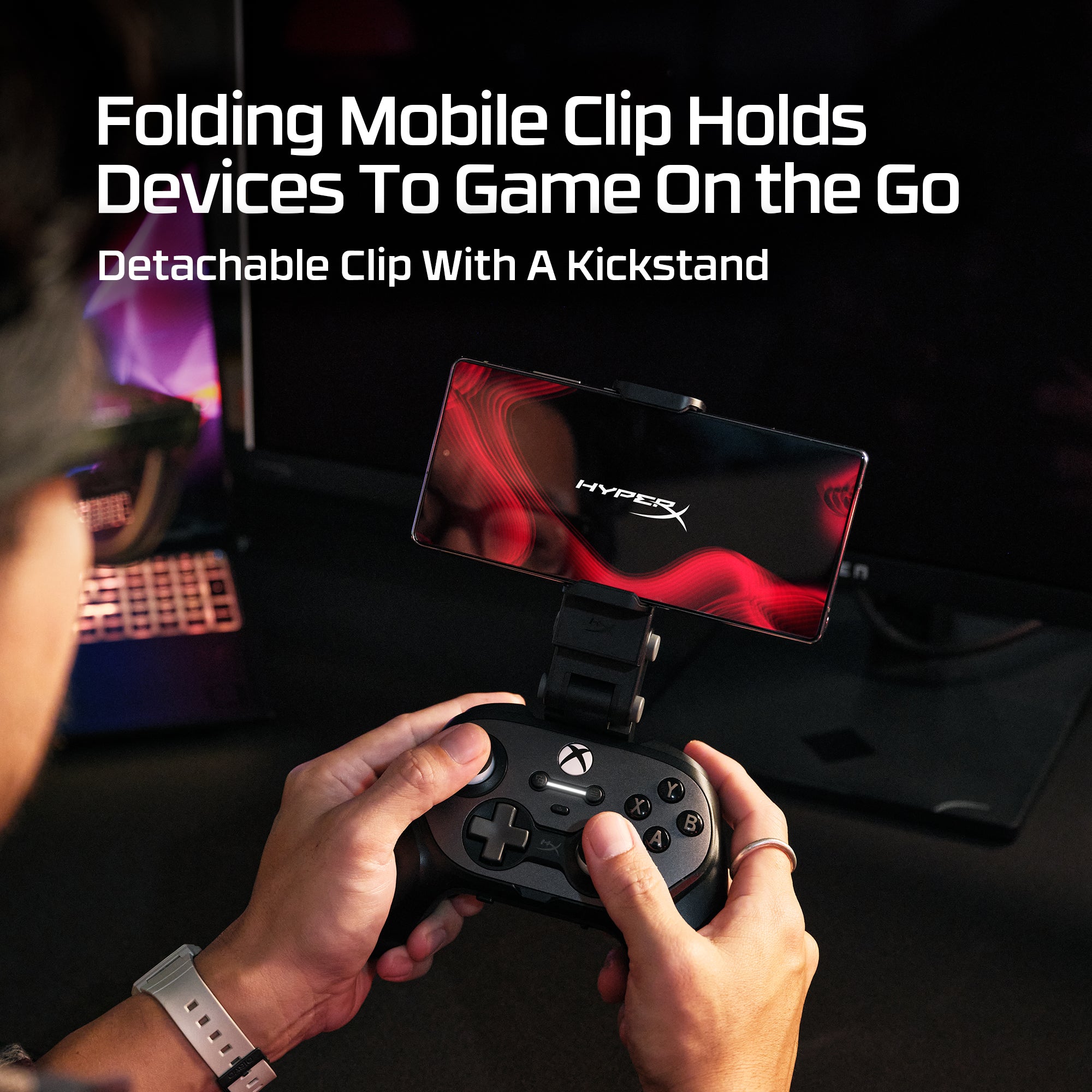 hyperx-clutch-talon-wireless-gaming-controller-for-xbox-hall-effect-sticks image 8