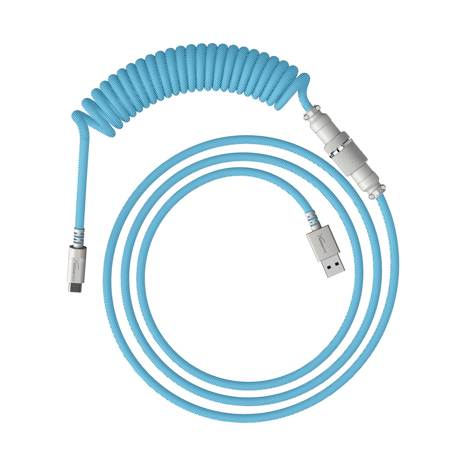 hyperx-usb-c-coiled-keyboard-cable-durable-aesthetic-multiple-colors image 7
