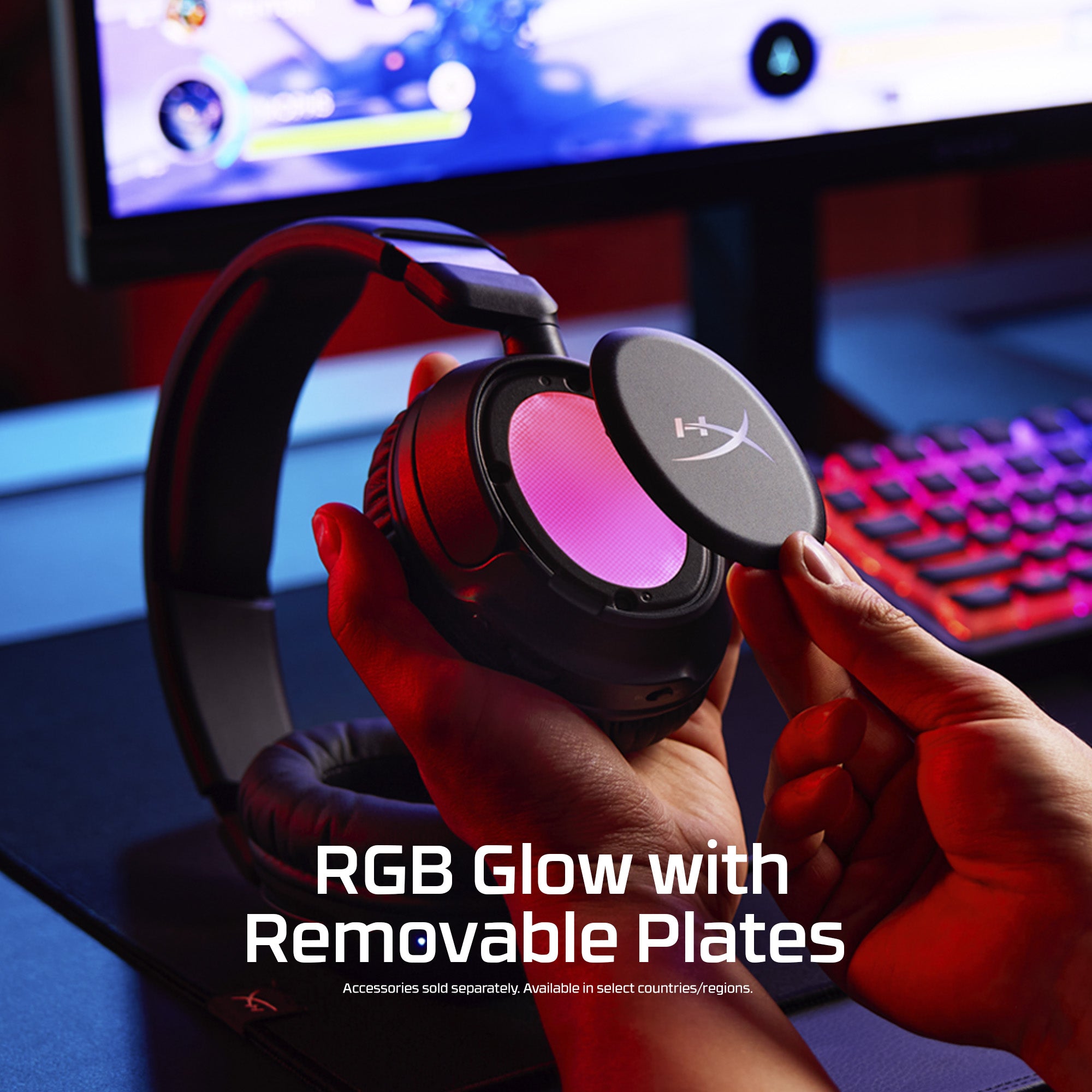 hyperx-cloudx-flight-2-wireless-gaming-headset-for-xbox-rgb-100-hour-battery-blu image 2