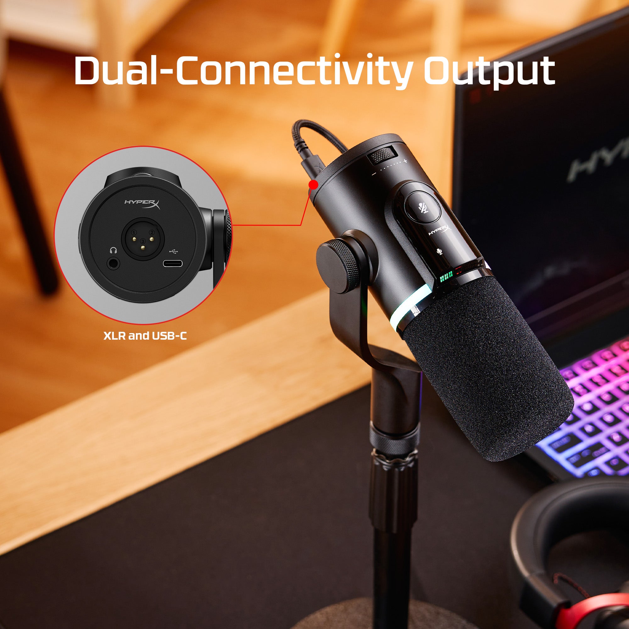 hyperx-flipcast-usb-xlr-dynamic-microphone image 6