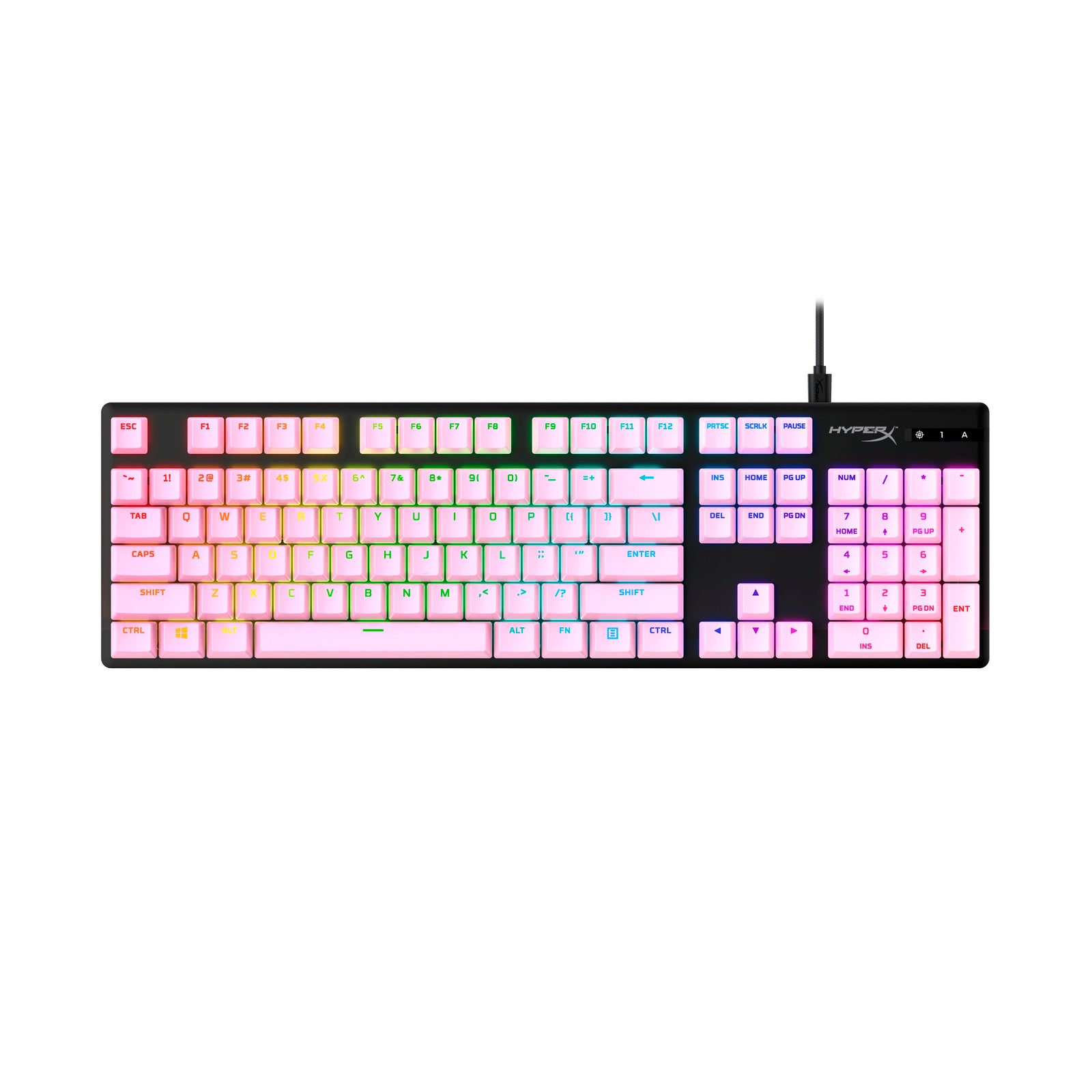 hyperx-full-key-set-keycaps-pbt-double-shot-shine-through image 2