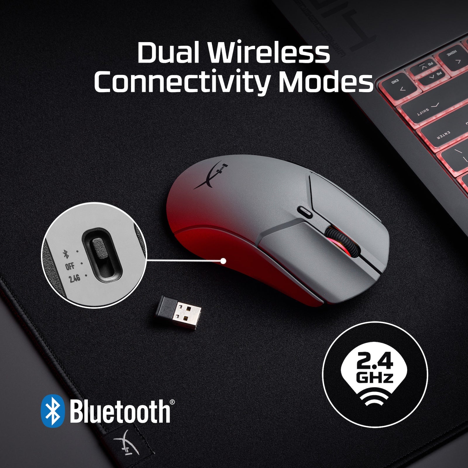 hyperx-pulsefire-haste-2-pro-4k-wireless-gaming-mouse-61g-4k-polling image 7