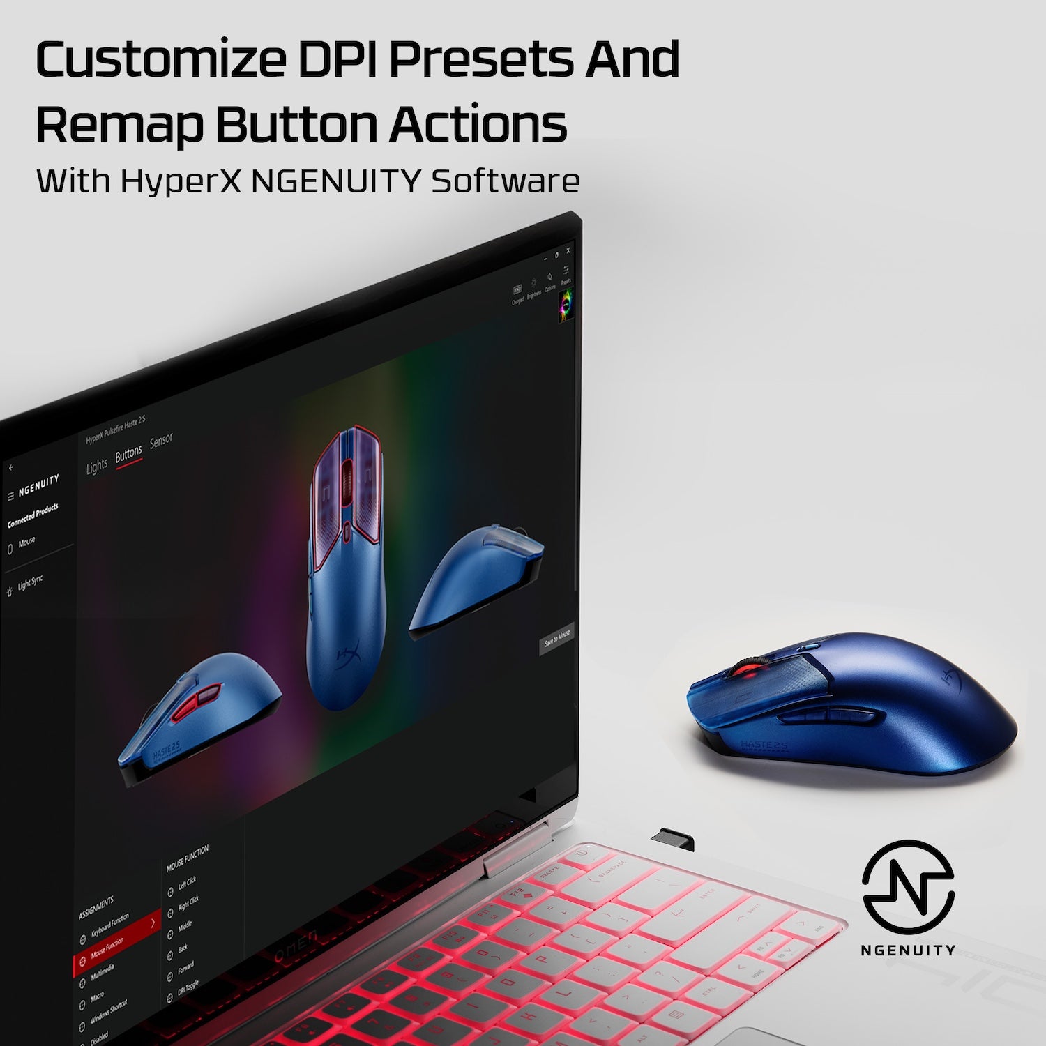 hyperx-pulsefire-haste-2-s-wireless-gaming-mouse image 7