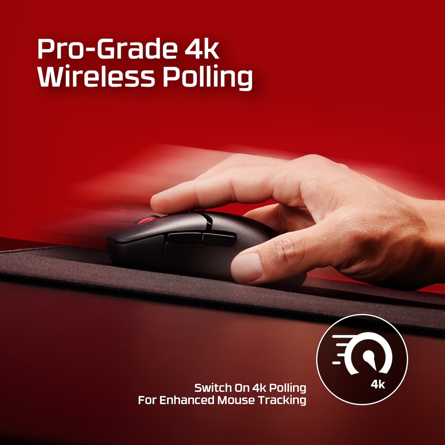 hyperx-pulsefire-saga-pro-wireless-gaming-mouse-4k-polling-72g-customizable image 3