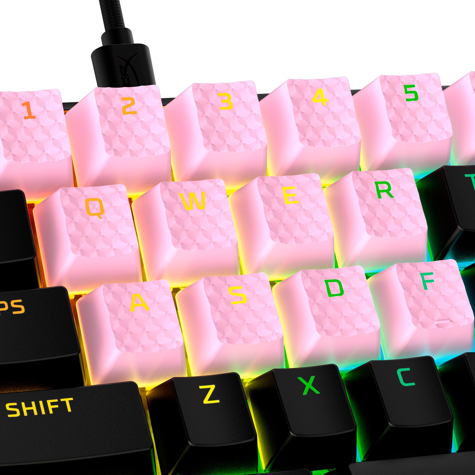 hyperx-rubber-keycaps-gaming-accessory-kit-19-keycaps-textured-grip image 5