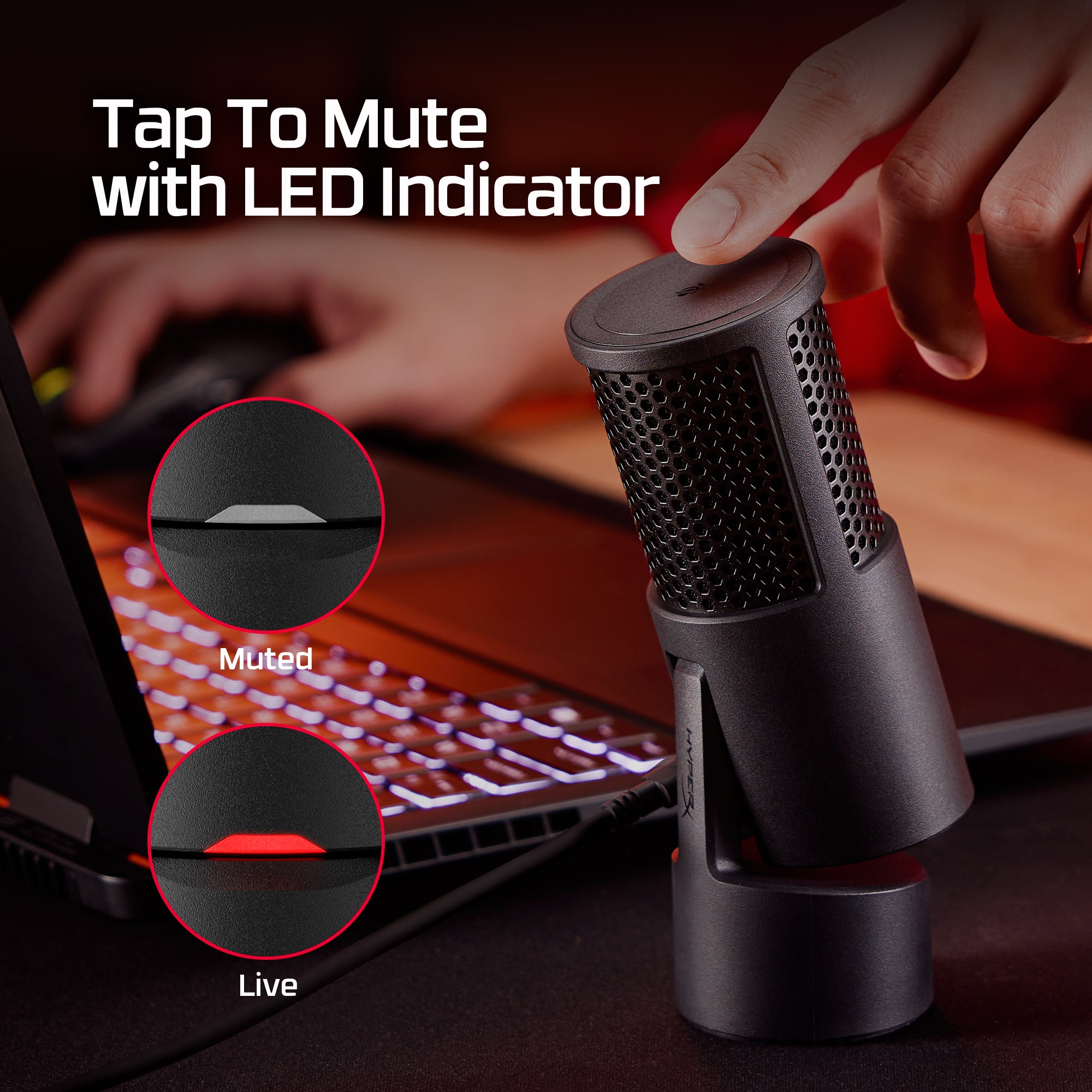 hyperx-solocast-2-usb-gaming-microphone-with-shock-mount-pop-filter image 5