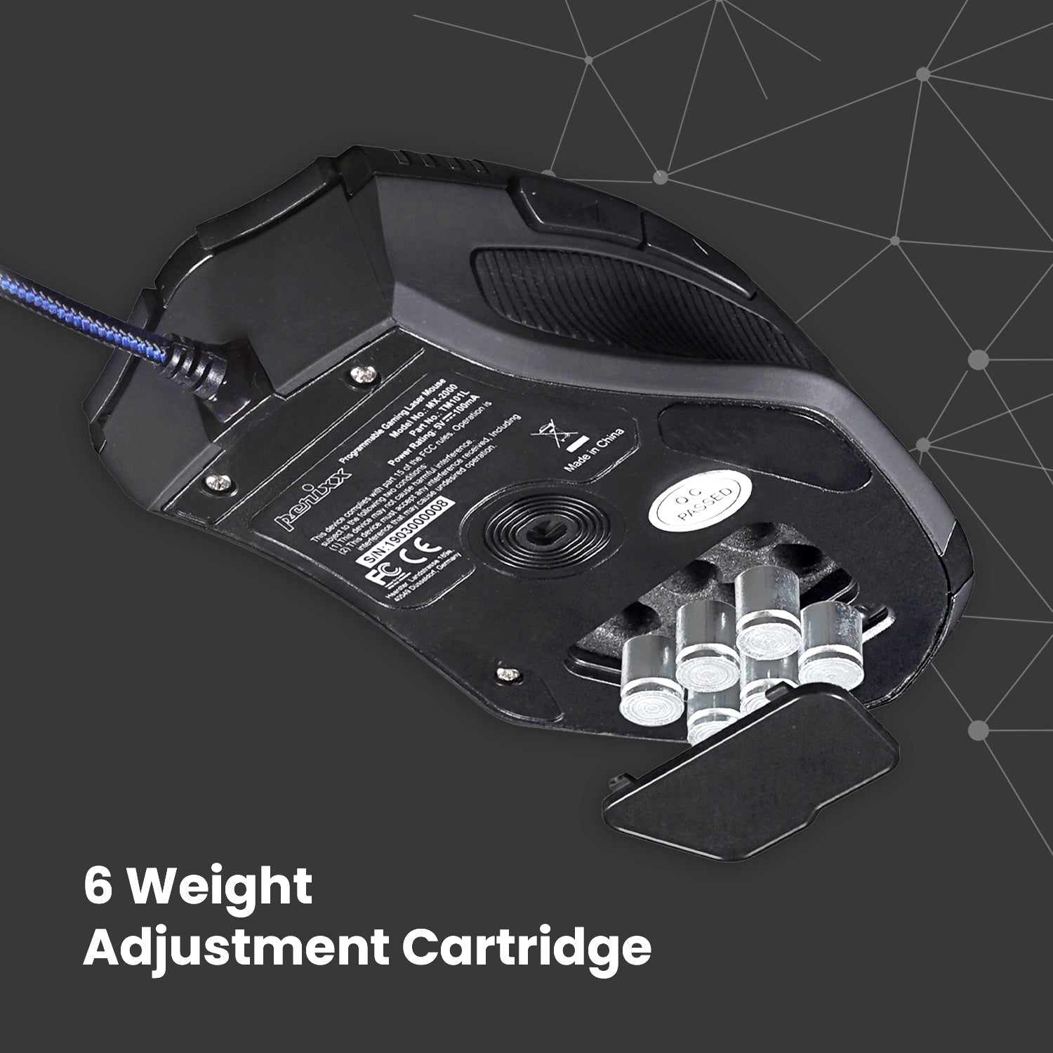 perixx-mx-2000-wired-programmable-gaming-mouse-up-to-5600-dpi image 7