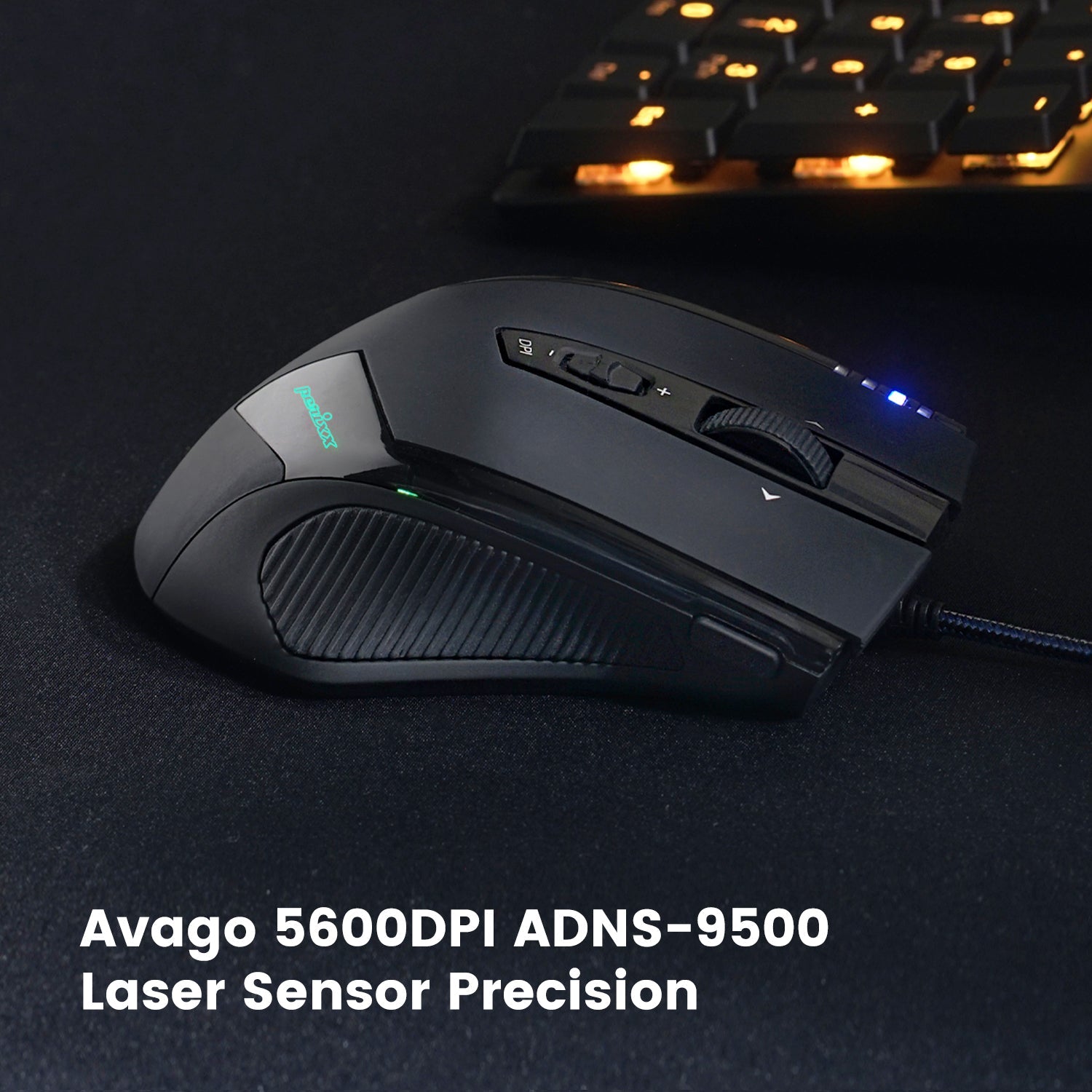 perixx-mx-2000-wired-programmable-gaming-mouse-up-to-5600-dpi image 2