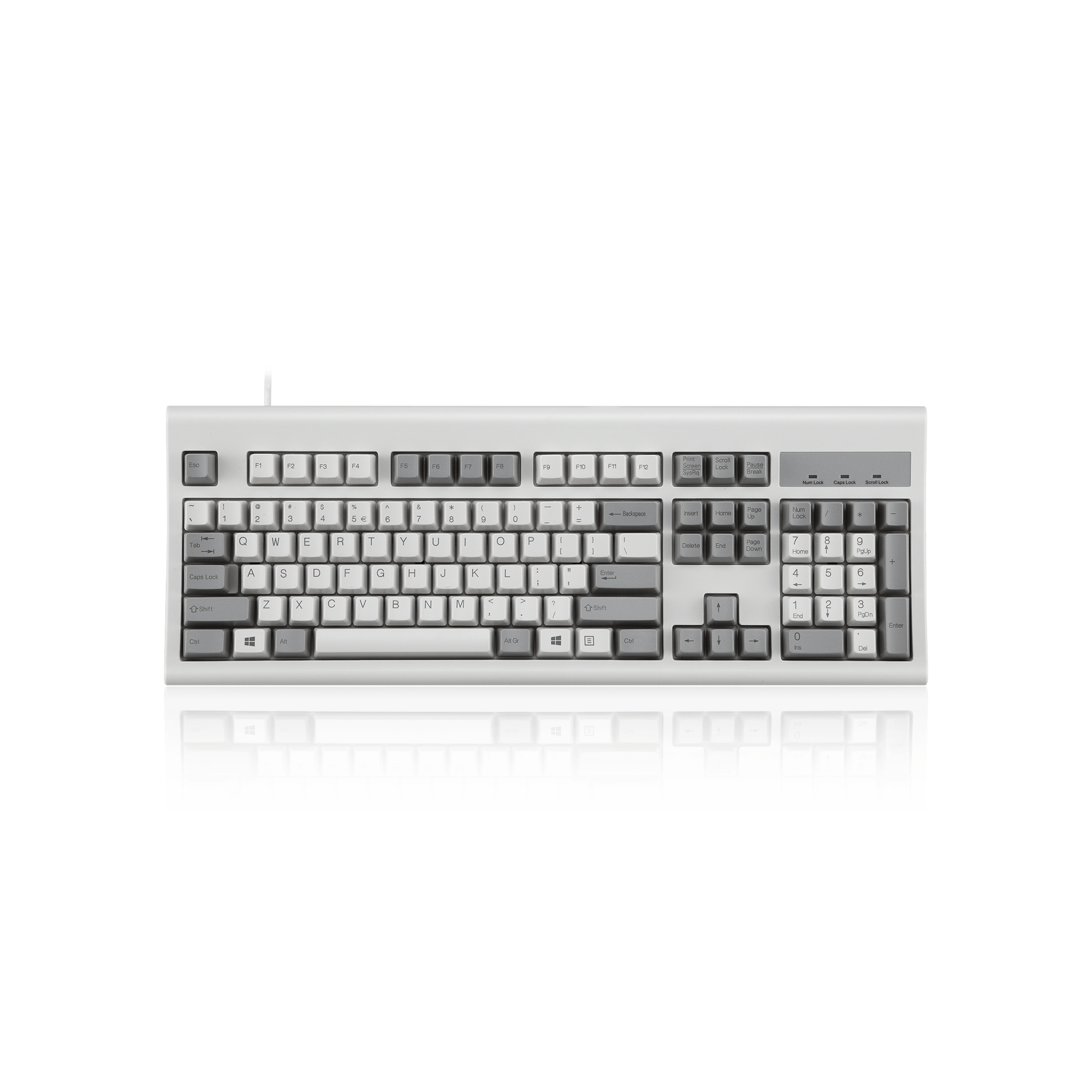 perixx-periboard-106-wired-performance-full-size-keyboard-retro-design image 1