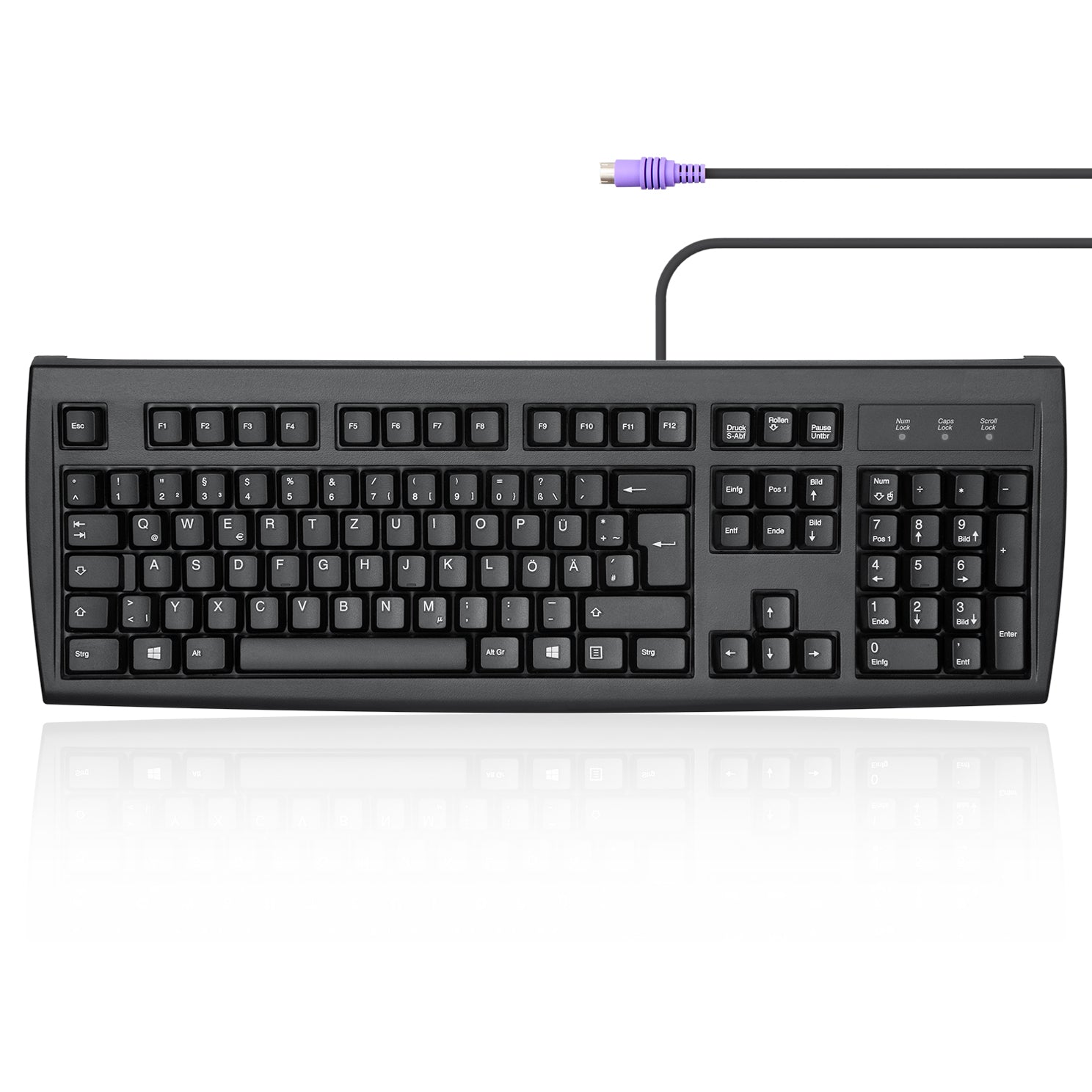 perixx-periboard-107-wired-ps-2-full-size-keyboard-with-ergonomic-curve image 7