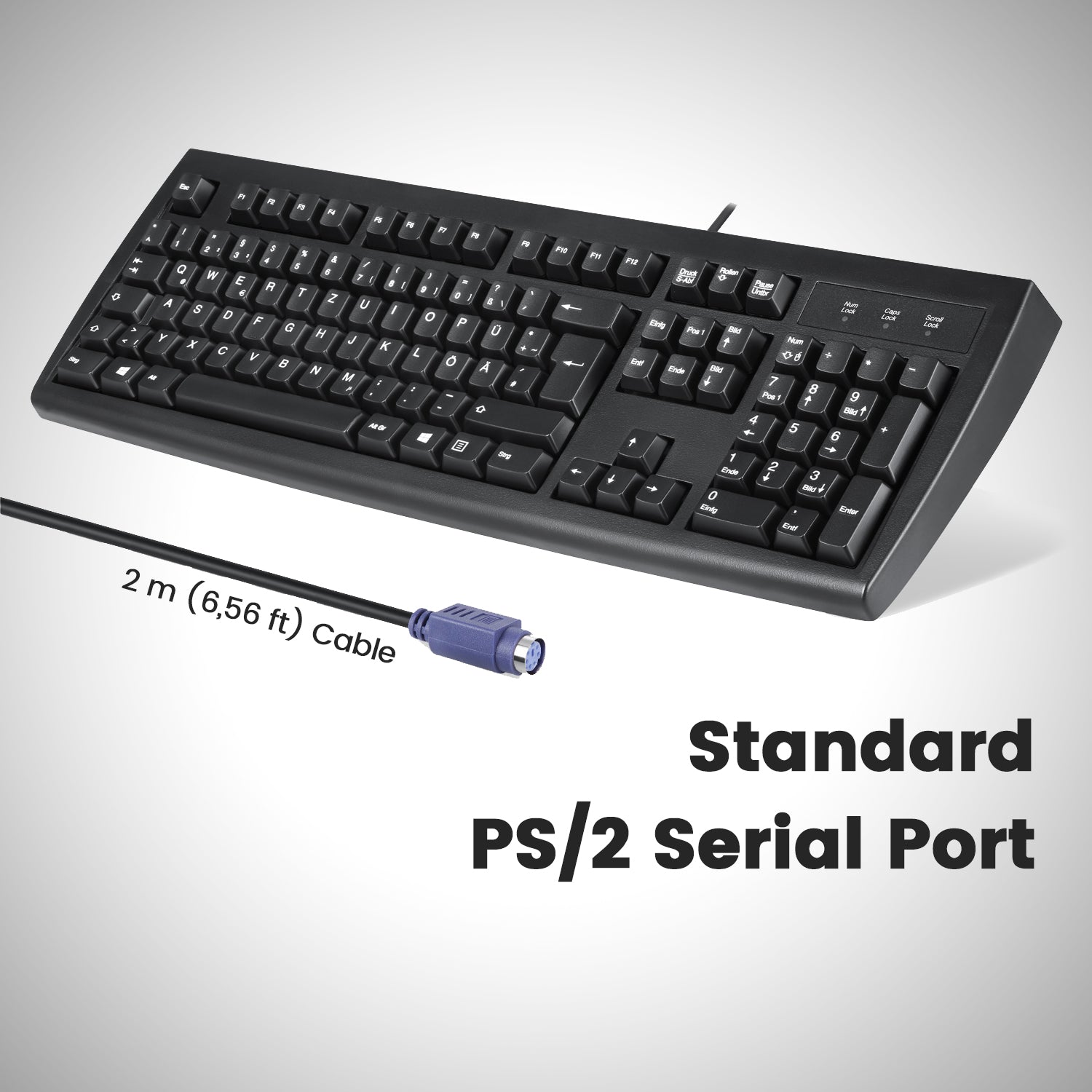 perixx-periboard-107-wired-ps-2-full-size-keyboard-with-ergonomic-curve image 4