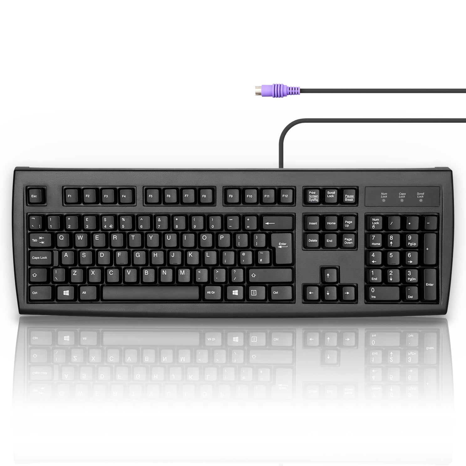 perixx-periboard-107-wired-ps-2-full-size-keyboard-with-ergonomic-curve image 8