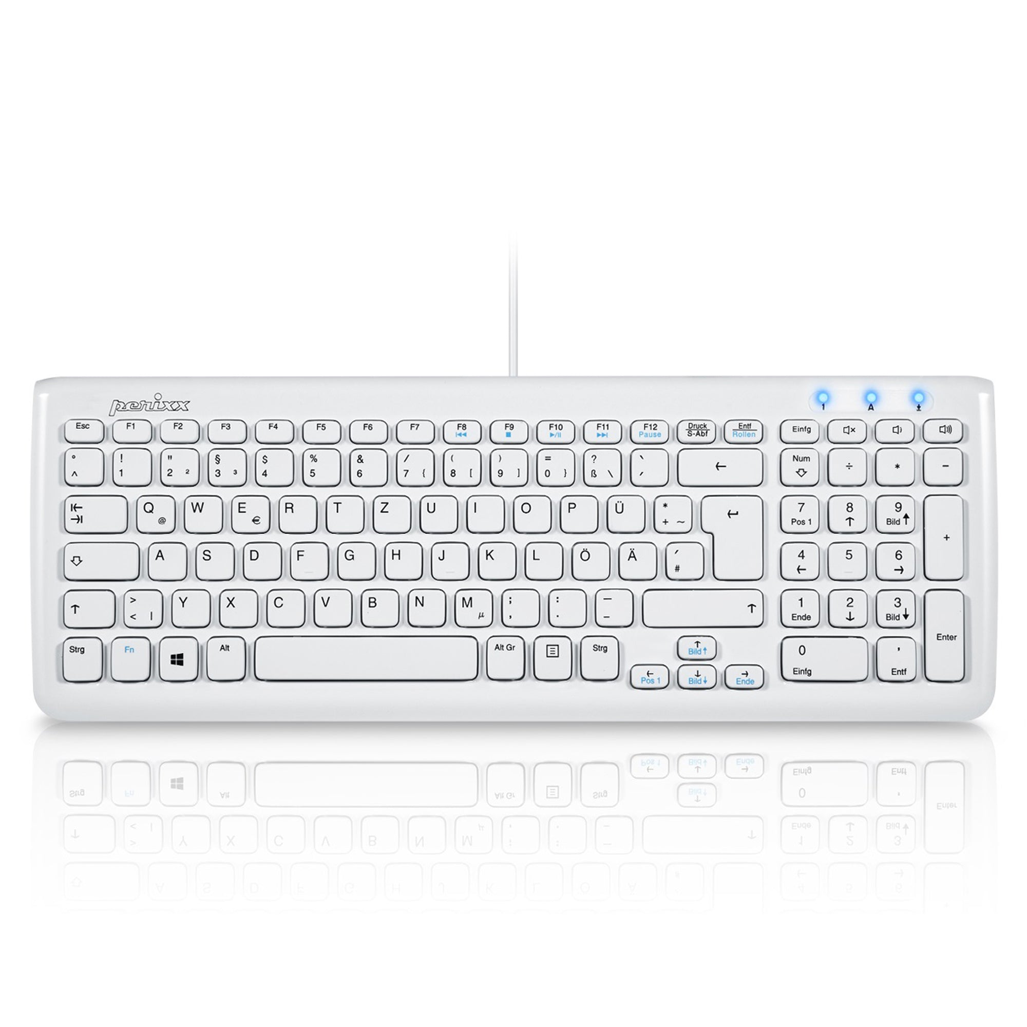 perixx-periboard-208-wired-compact-chiclet-keyboard-with-multimedia-hotkeys image 1