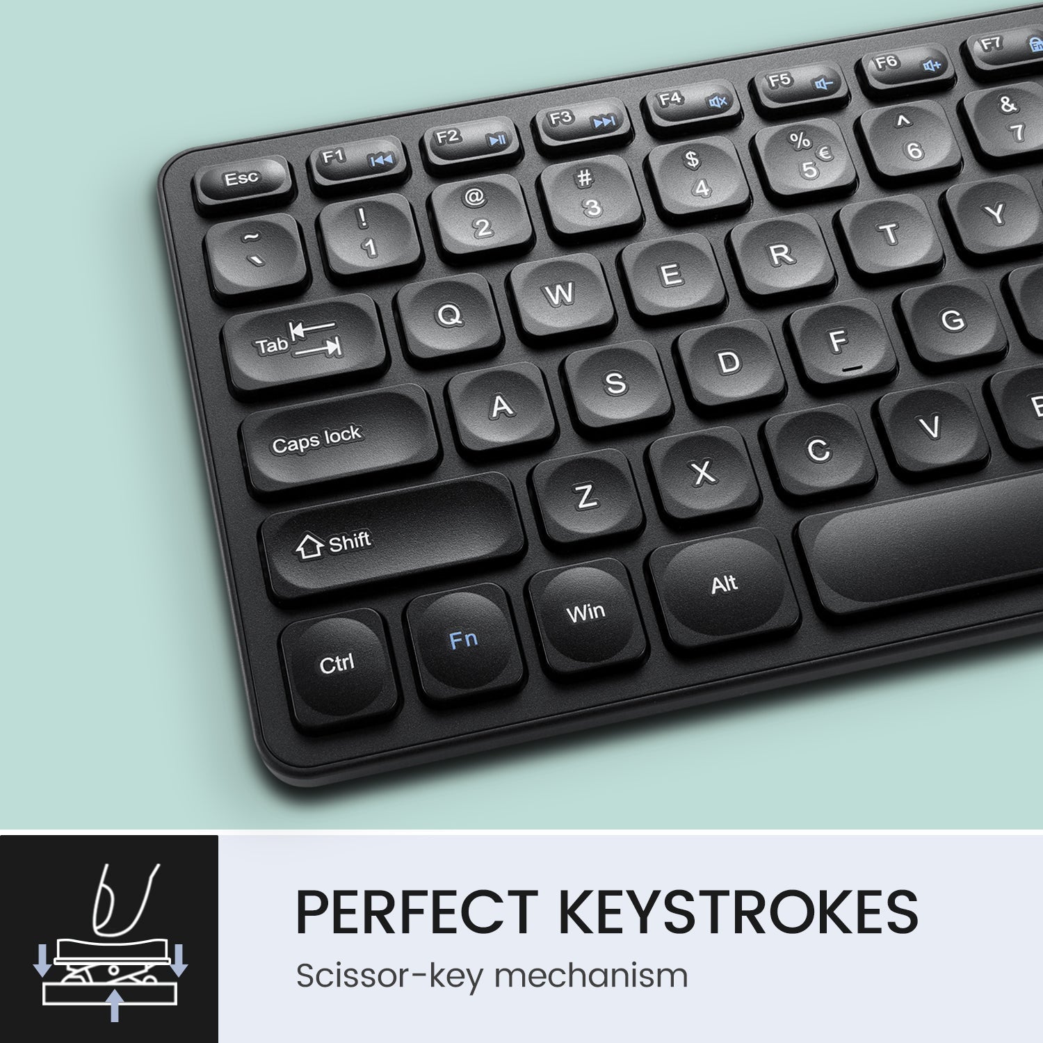 perixx-periboard-215-wired-keyboard-with-ultra-slim-scissor-keys image 7