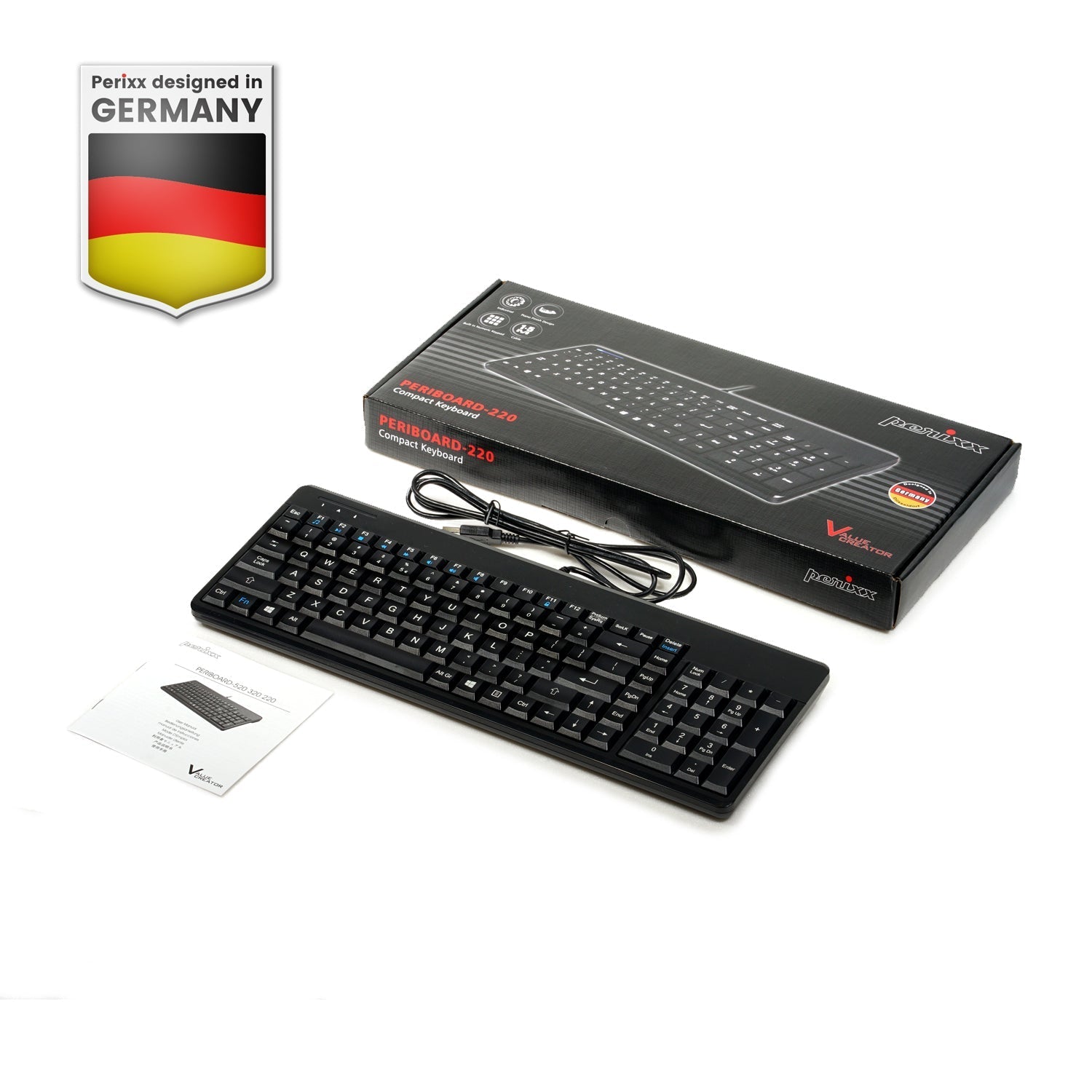 perixx-periboard-220-wired-compact-keyboard-with-numpad-and-extra-usb-ports image 7