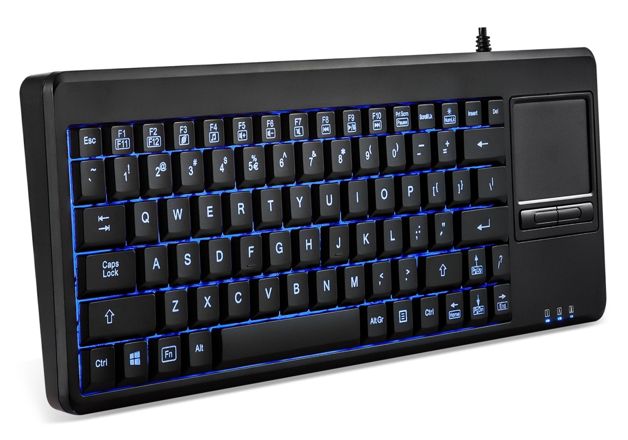 perixx-periboard-315-wired-backlit-touchpad-compact-keyboard-with-extra-usb-port image 7