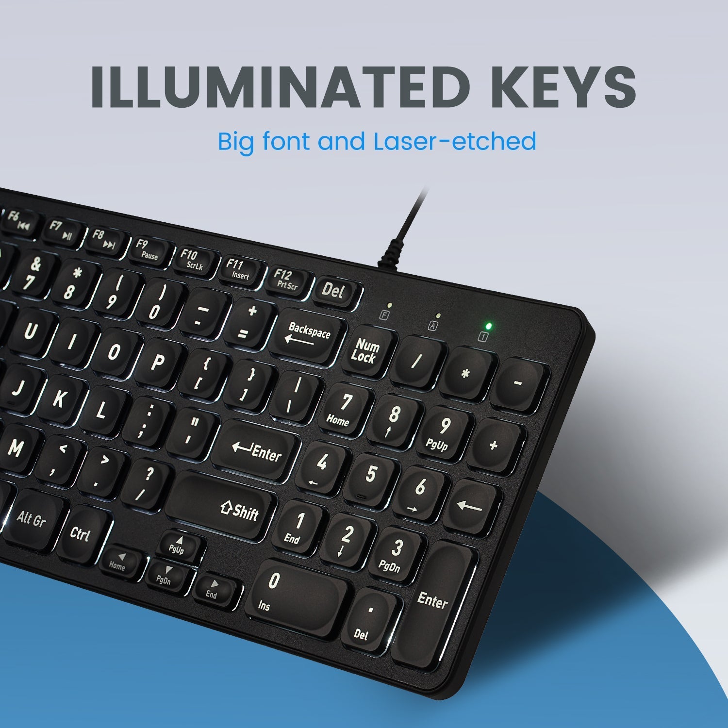 perixx-periboard-333-wired-compact-backlit-scissor-keyboard-large-print-quiet-ke image 4