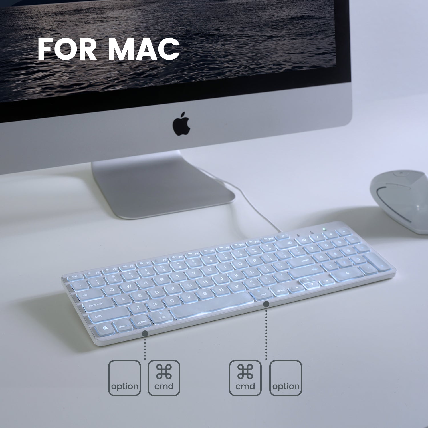 perixx-periboard-333m-wired-compact-backlit-scissor-keyboard-for-mac-with-numeri image 2