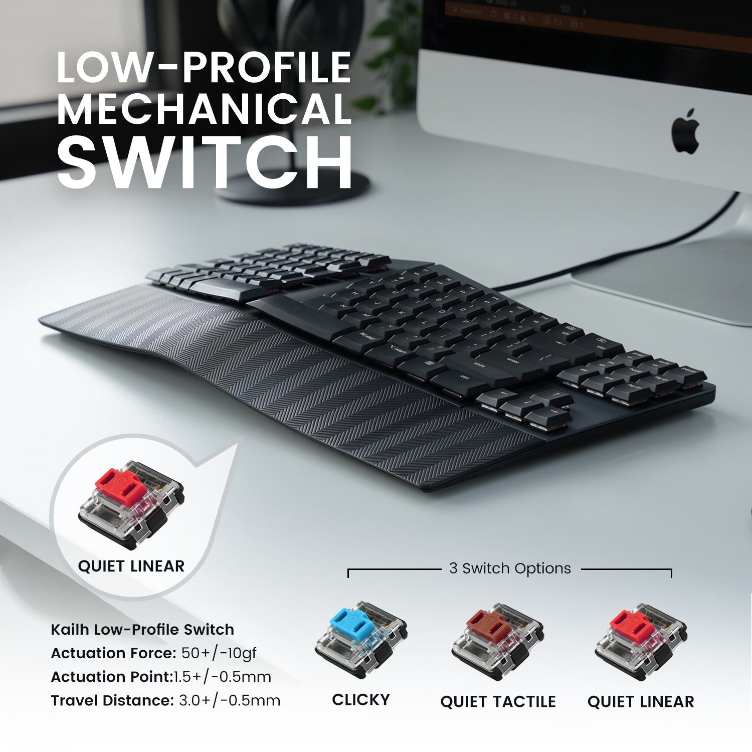 perixx-periboard-335-compact-ergo-mechanical-keyboard-wired-low-profile-switches image 8