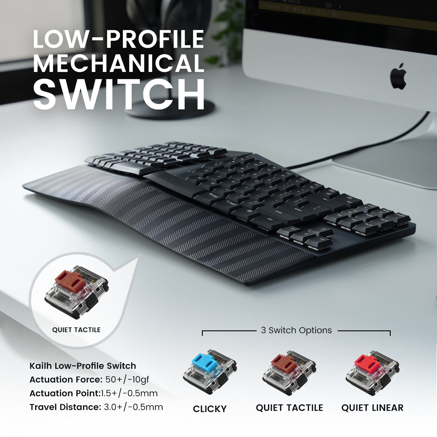 perixx-periboard-335-compact-ergo-mechanical-keyboard-wired-low-profile-switches image 7
