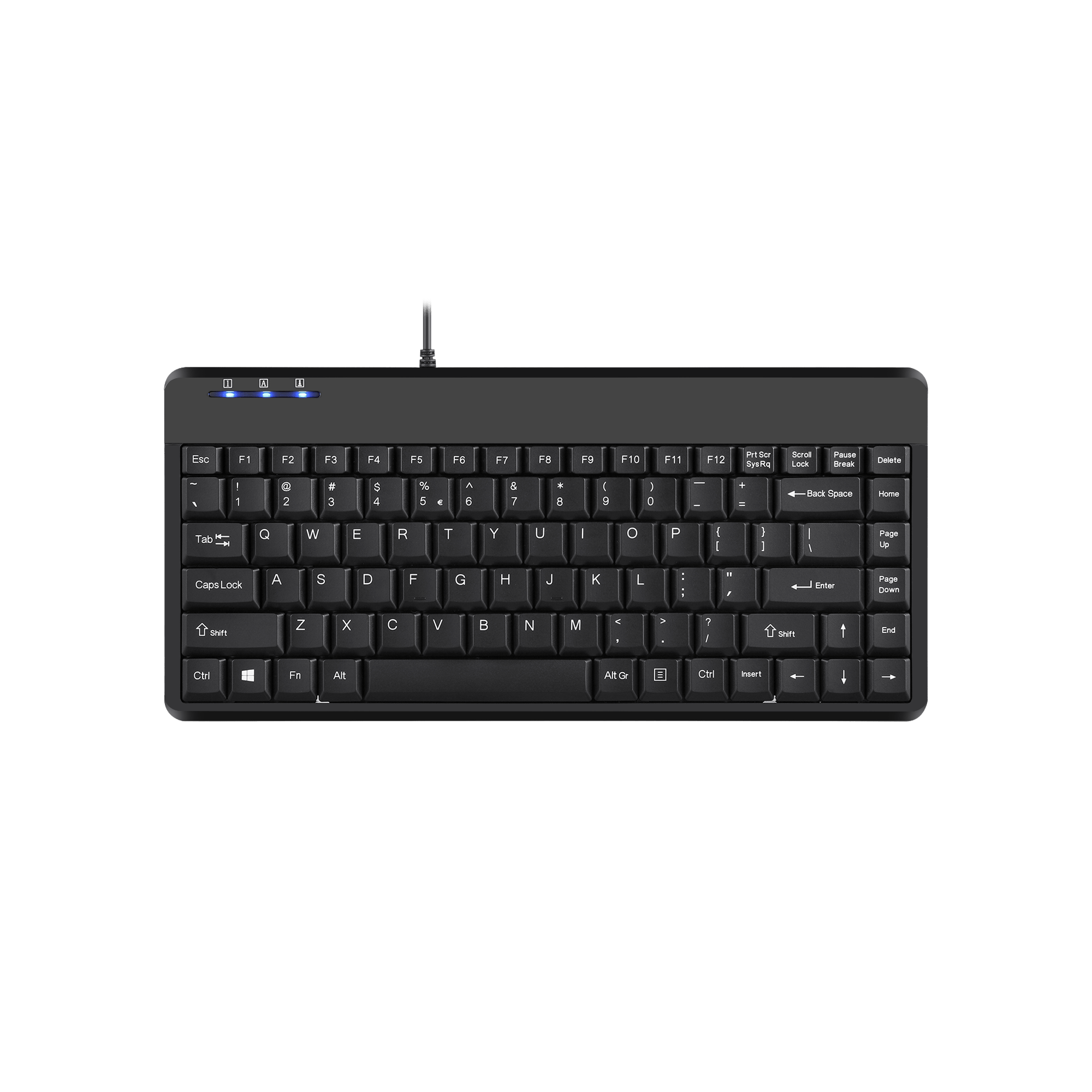 perixx-periboard-409-h-wired-mini-75-keyboard-with-2-extra-usb-ports image 1