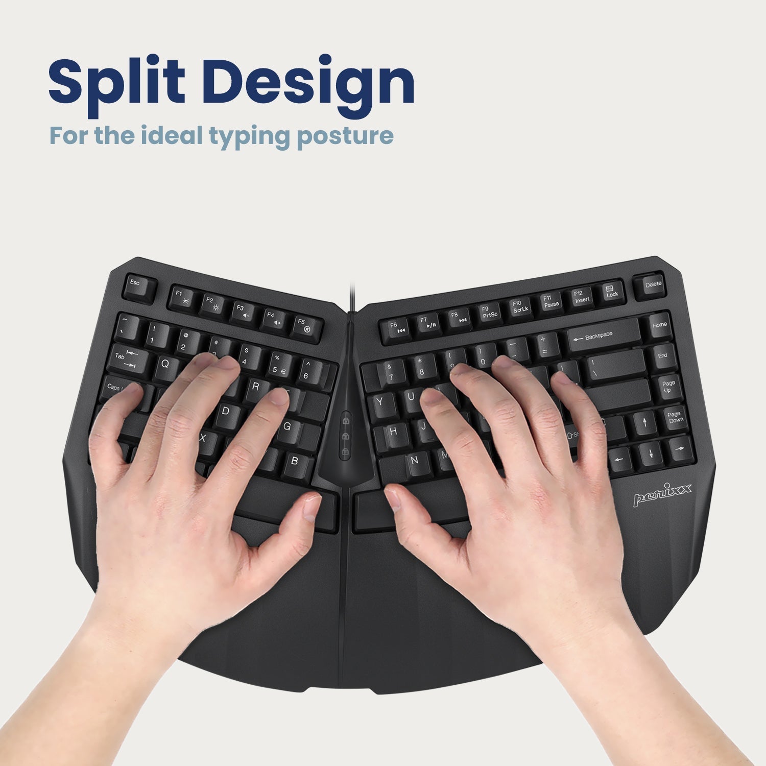 perixx-periboard-413-wired-mini-ergonomic-keyboard-with-integrated-palm-rest image 3