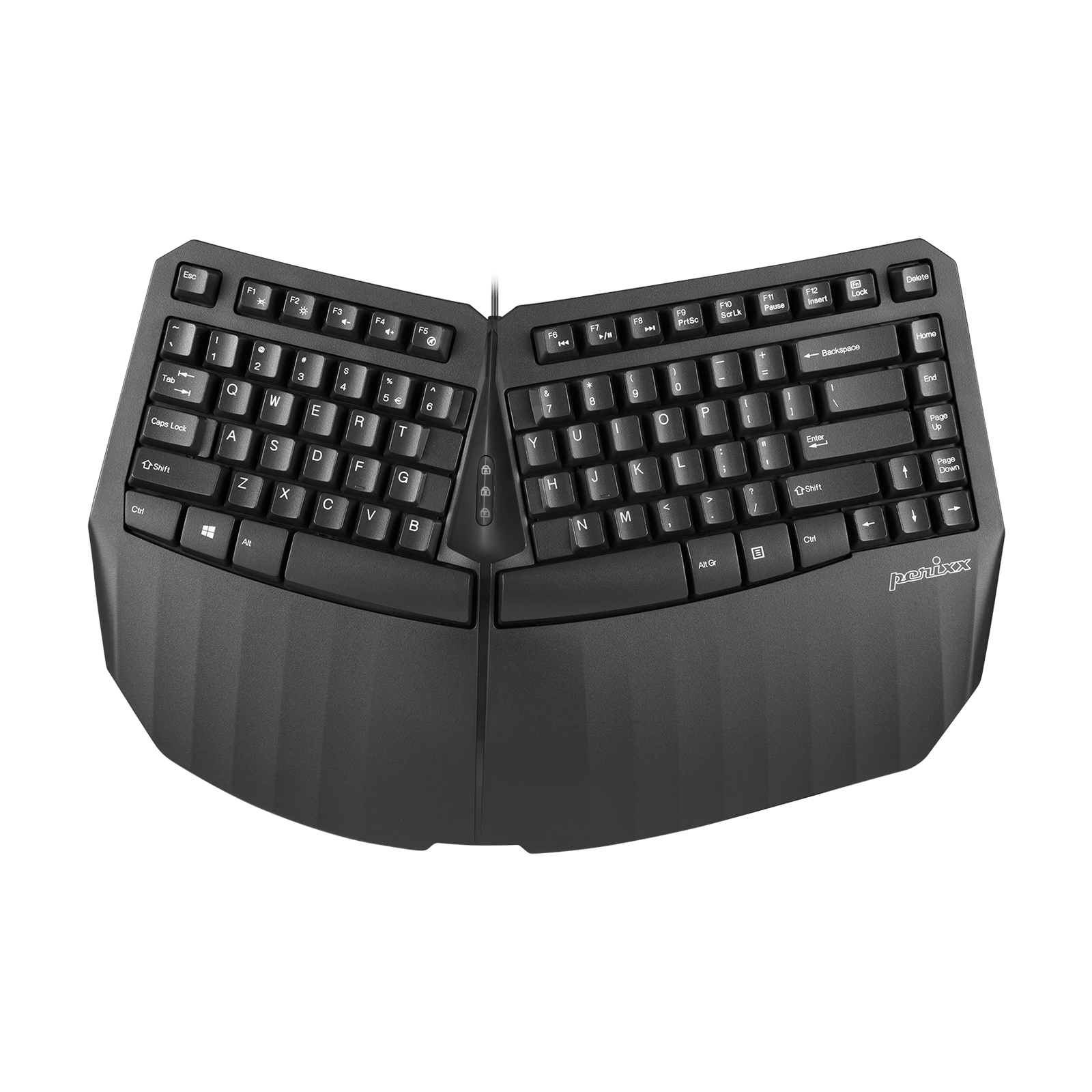 perixx-periboard-413-wired-mini-ergonomic-keyboard-with-integrated-palm-rest image 1