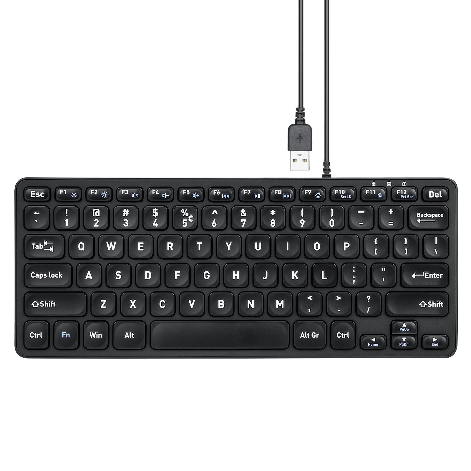 perixx-periboard-432-wired-slim-mini-scissor-keyboard-with-large-print-keys image 1