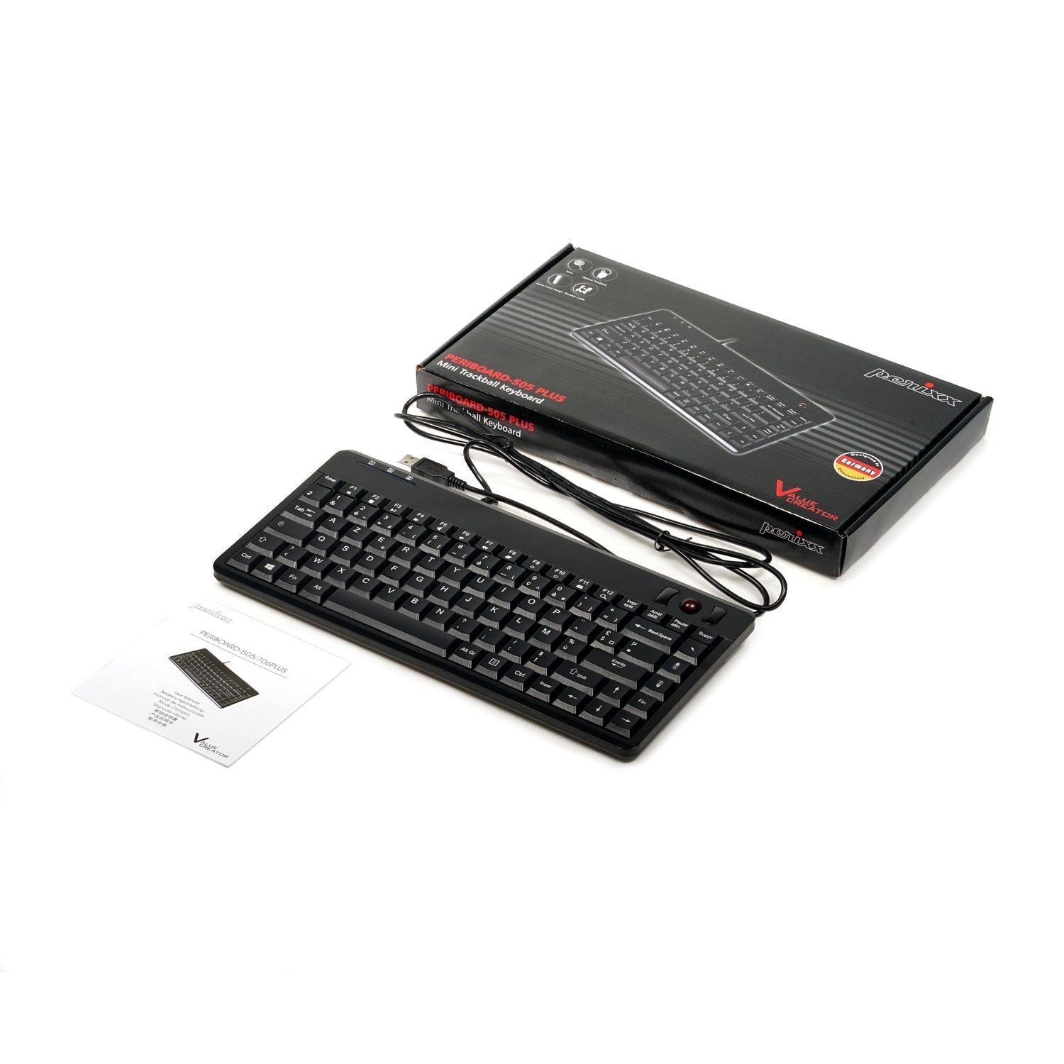 perixx-periboard-505-plus-wired-mini-trackball-keyboard image 8