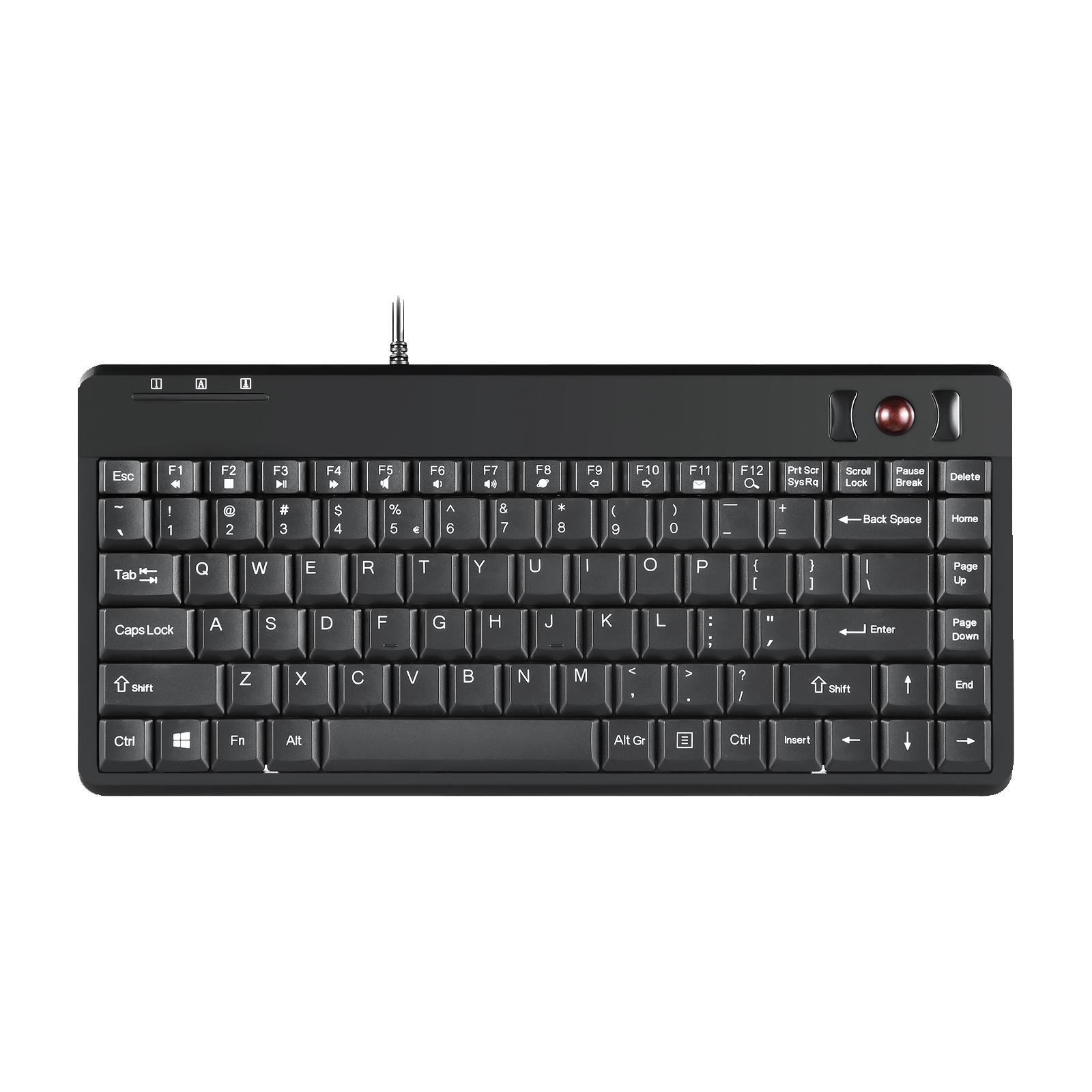 perixx-periboard-505-plus-wired-mini-trackball-keyboard image 1