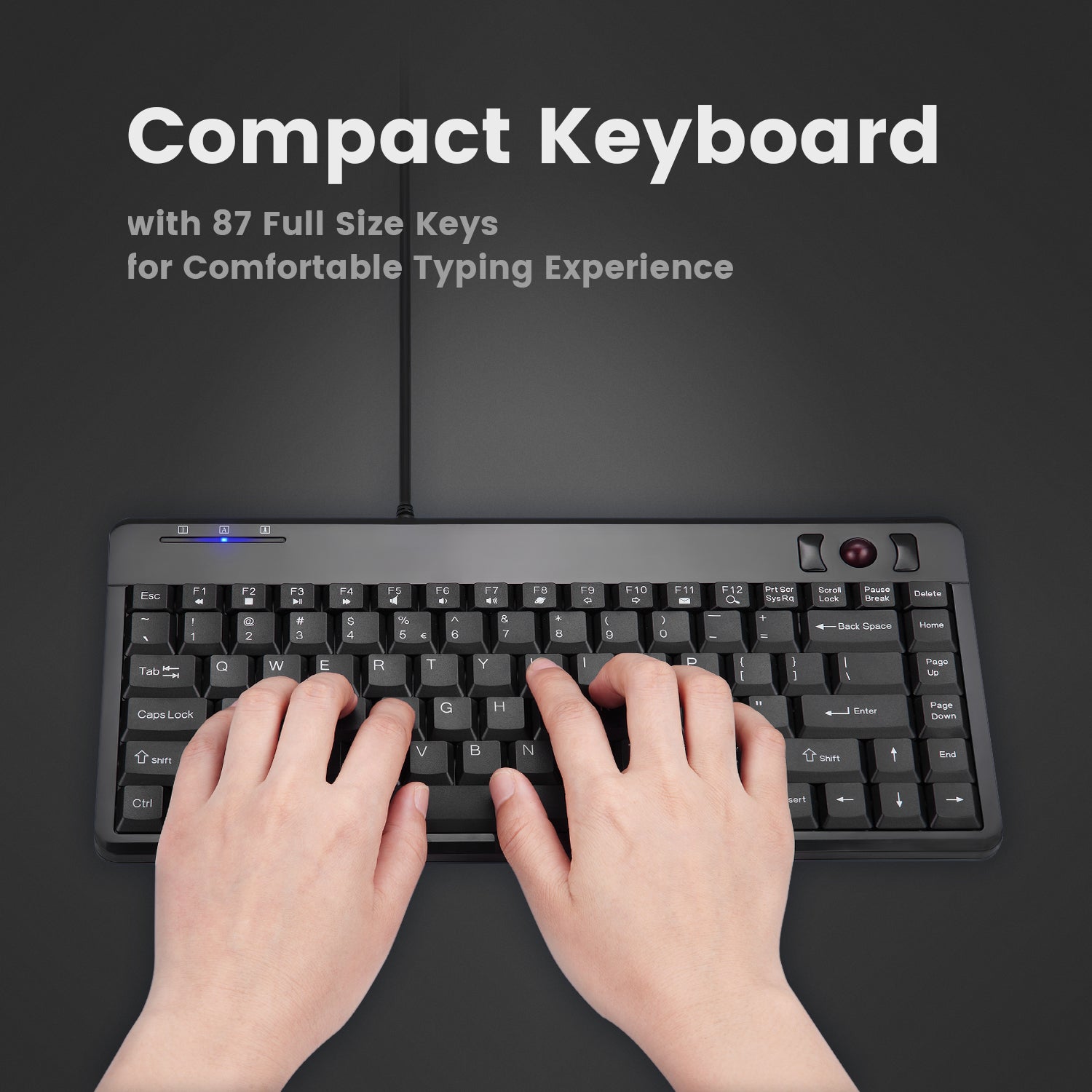 perixx-periboard-505-plus-wired-mini-trackball-keyboard image 4