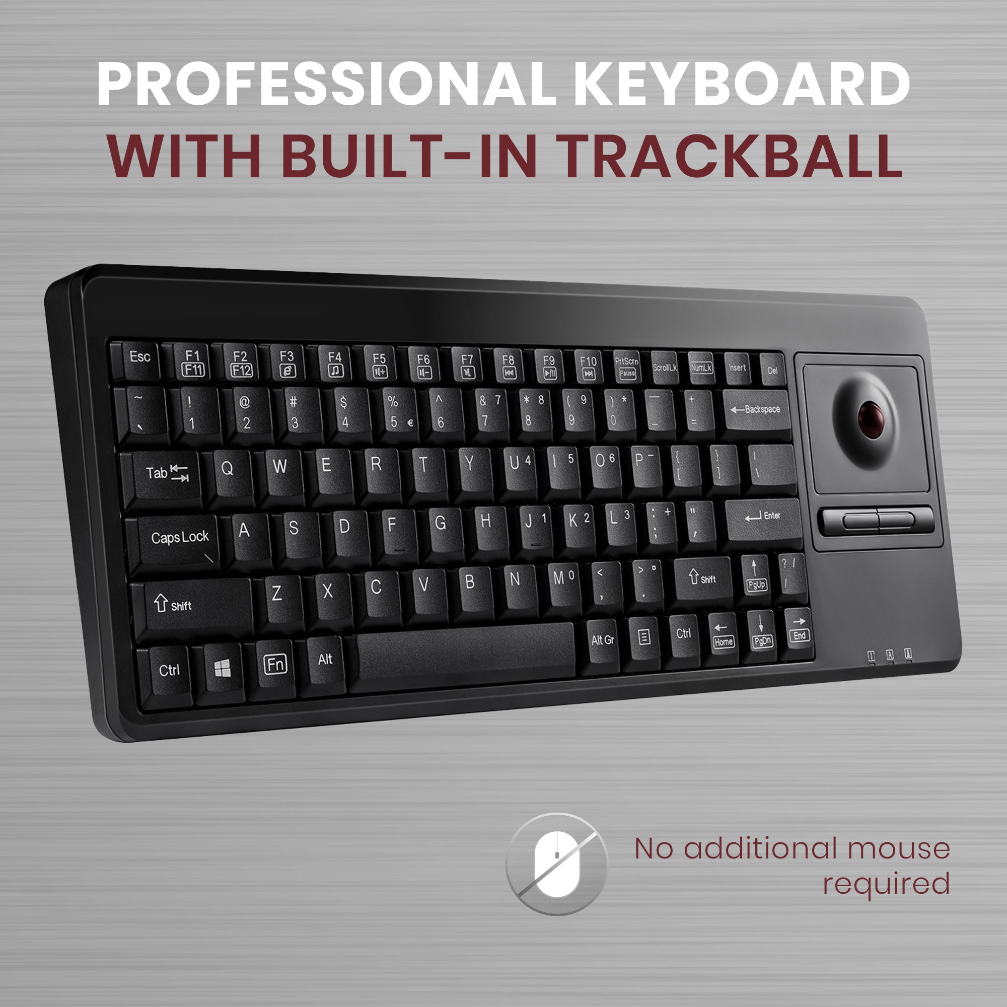 perixx-periboard-514-plus-wired-compact-trackball-keyboard-with-extra-usb-ports image 3