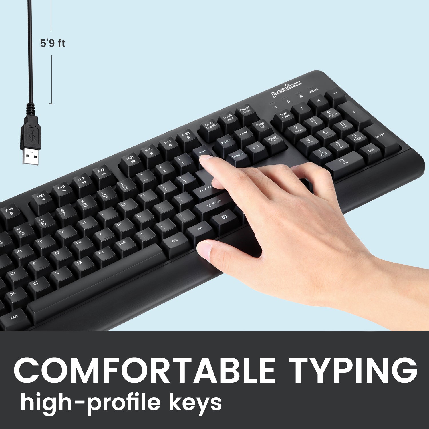 perixx-periboard-517-wired-ip65-waterproof-dustproof-keyboard image 5