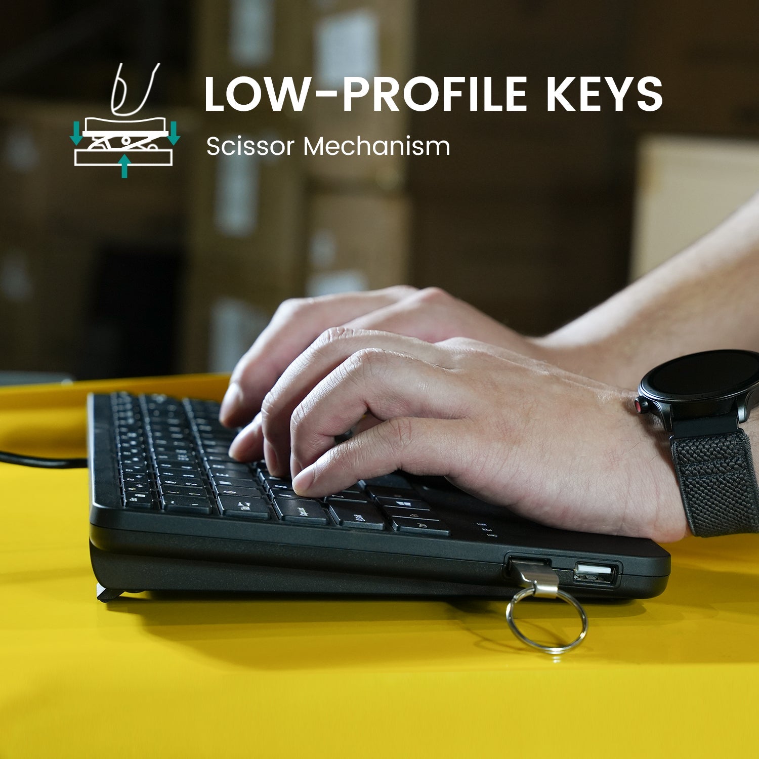 perixx-periboard-525-wired-mini-usb-keyboard-with-touchpad-scissor-keys-and-2x-u image 2