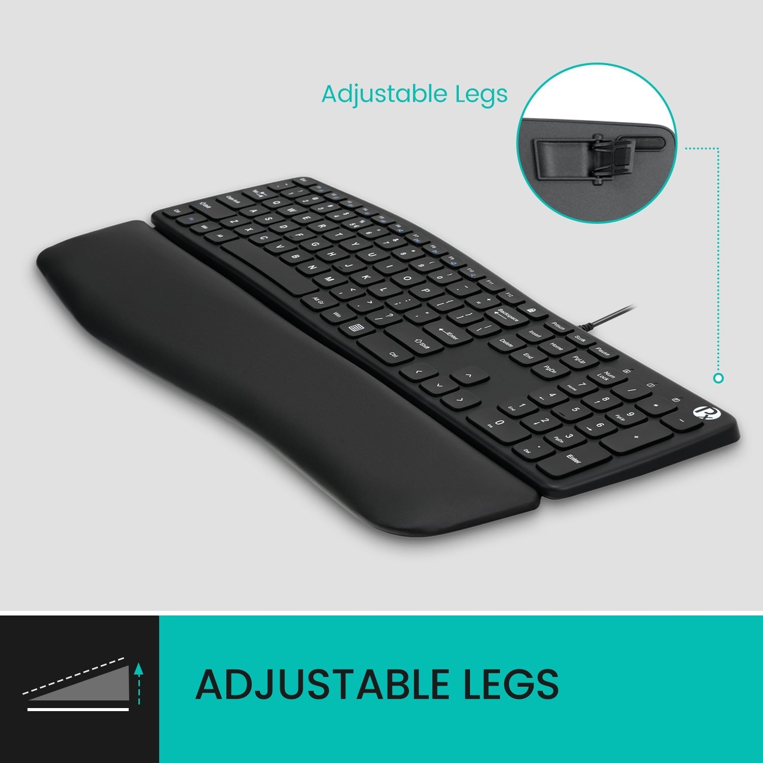 perixx-periboard-527-wired-ergonomic-usb-keyboard-with-detachable-wrist-rest image 6