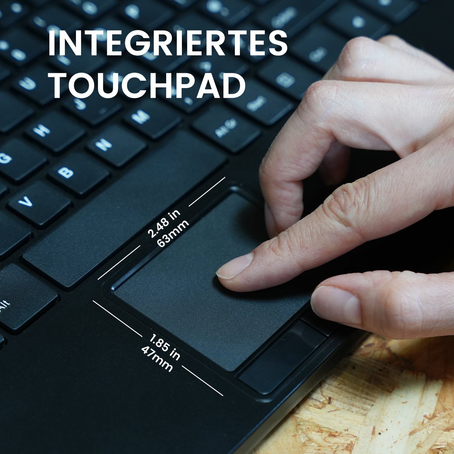 perixx-periboard-534-wired-compact-keyboard-with-touchpad-and-usb-hubs image 3