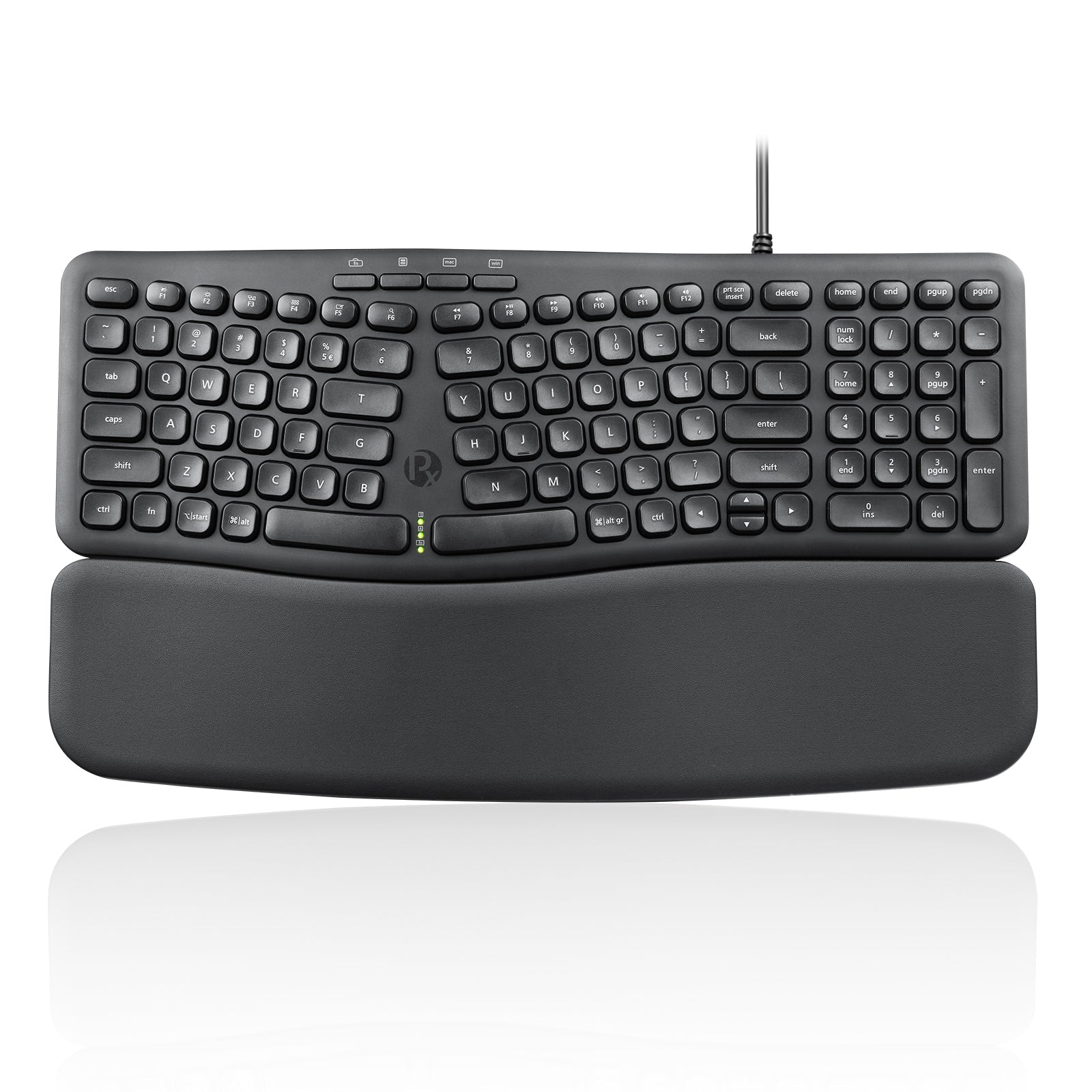 perixx-periboard-536-wired-ergonomic-compact-usb-keyboard image 1
