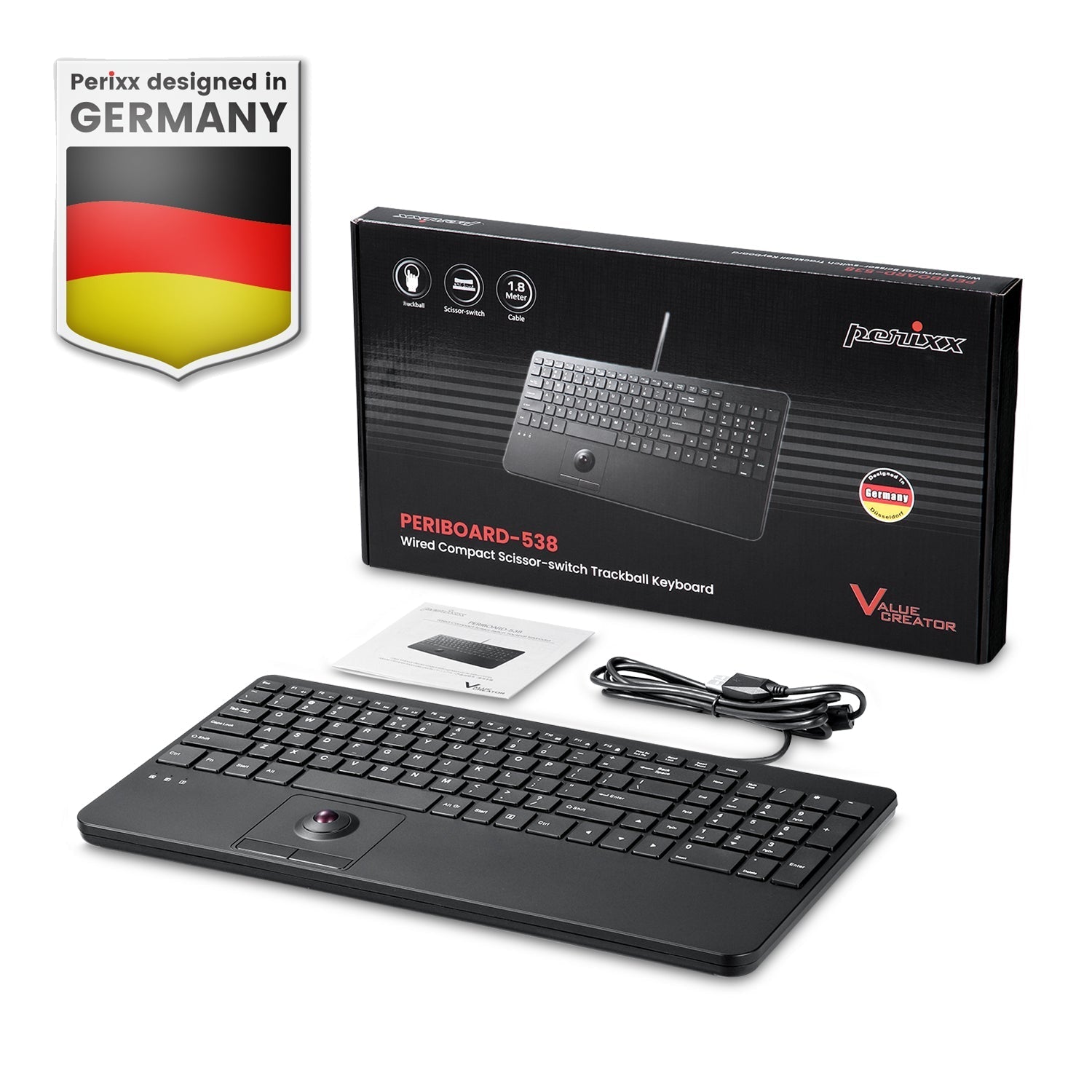 perixx-periboard-538-wired-compact-usb-keyboard-with-trackball image 8