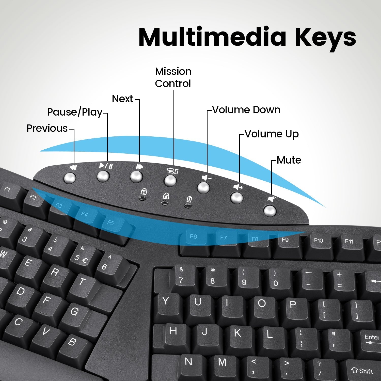 perixx-periboard-612-wireless-ergonomic-split-keyboard-with-2-4g-and-bluetooth-f image 4