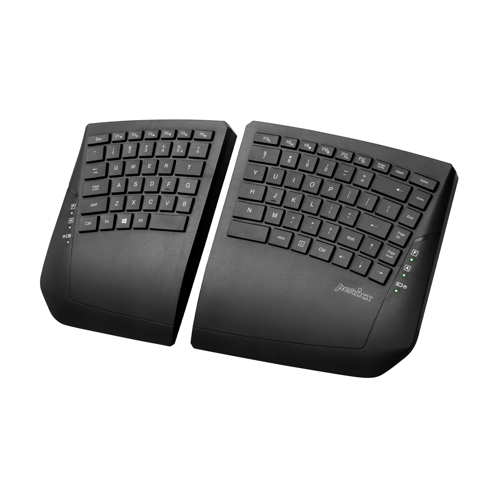 perixx-periboard-624-wireless-ergonomic-split-keyboard-with-adjustable-tilt-angl image 1