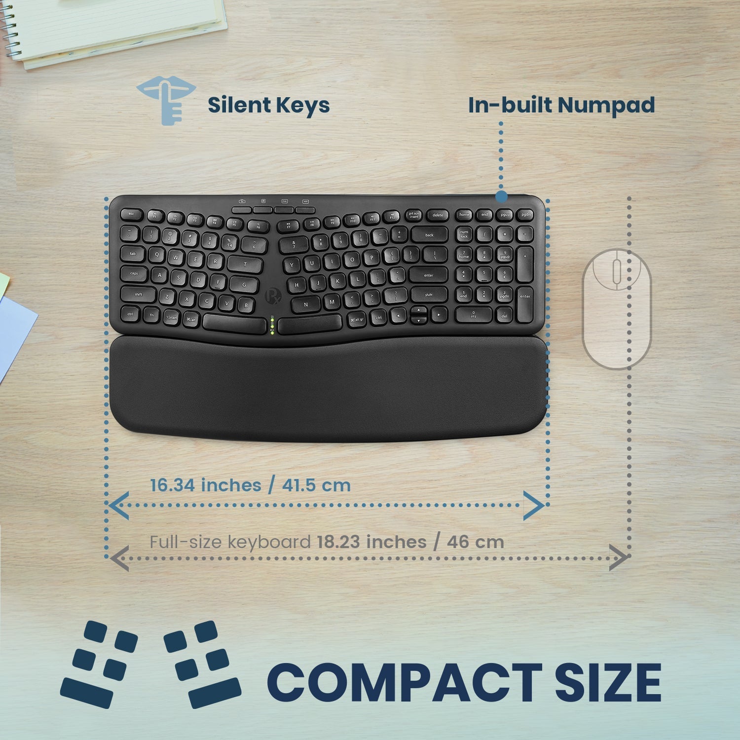 perixx-periboard-636-wireless-ergonomic-compact-usb-keyboard-with-detachable-veg image 4
