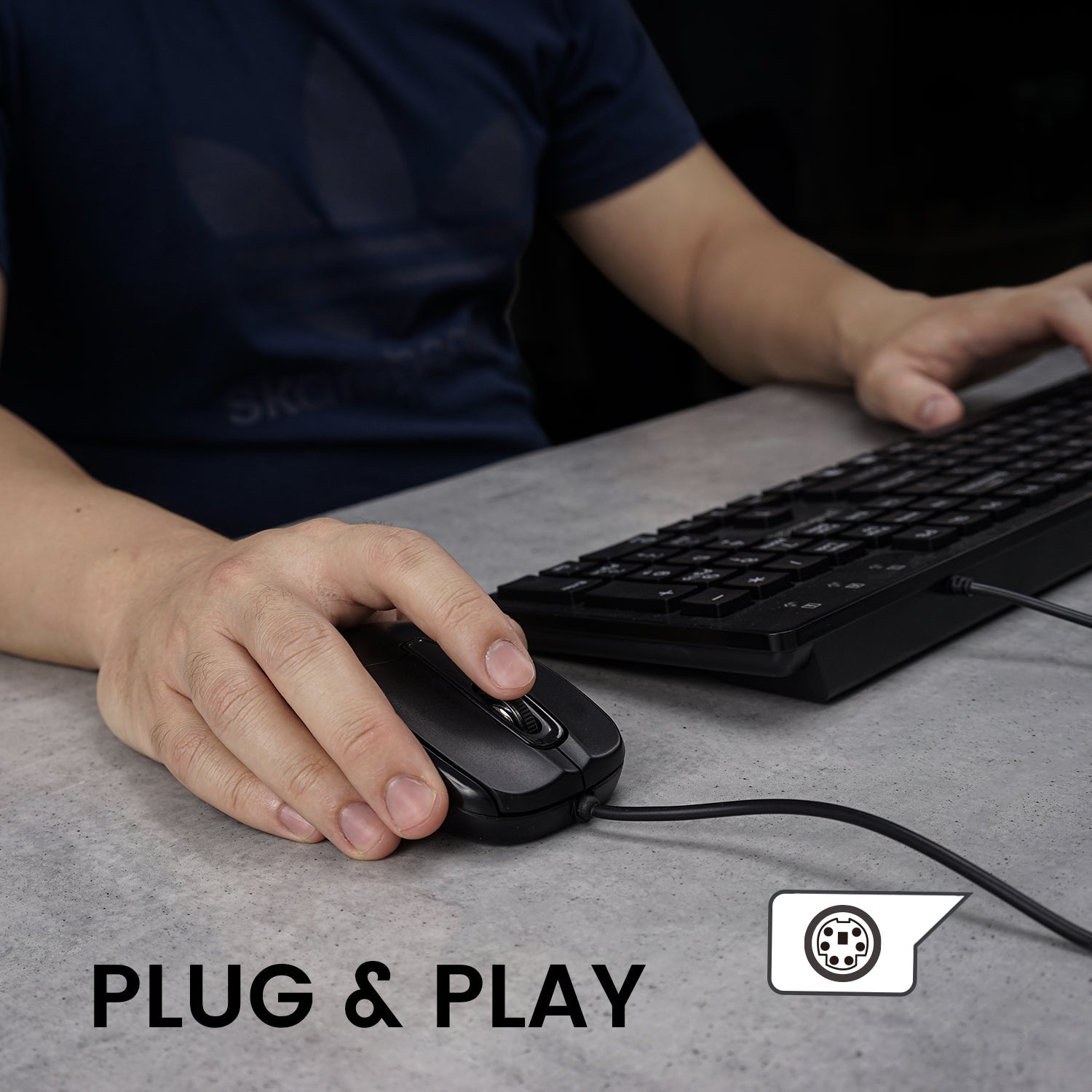 perixx-periduo-117-wired-standard-ps-2-keyboard-and-mouse-combo image 5