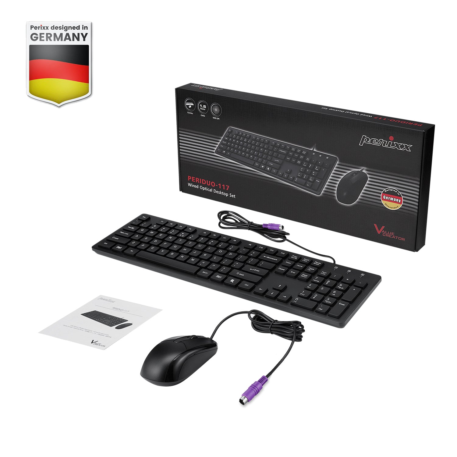 perixx-periduo-117-wired-standard-ps-2-keyboard-and-mouse-combo image 8