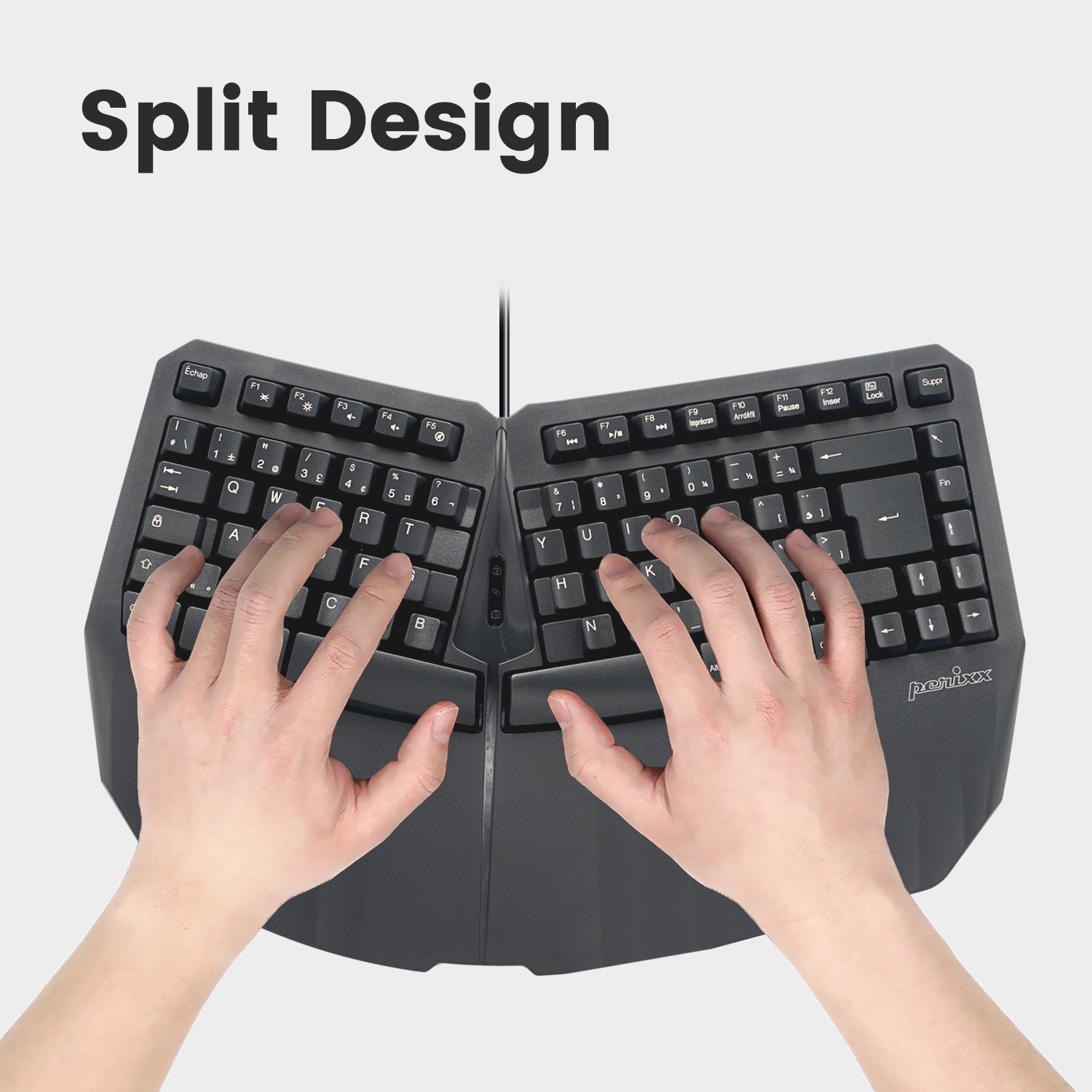 perixx-periduo-413-wired-usb-ergonomic-compact-split-keyboard-and-vertical-mouse image 2
