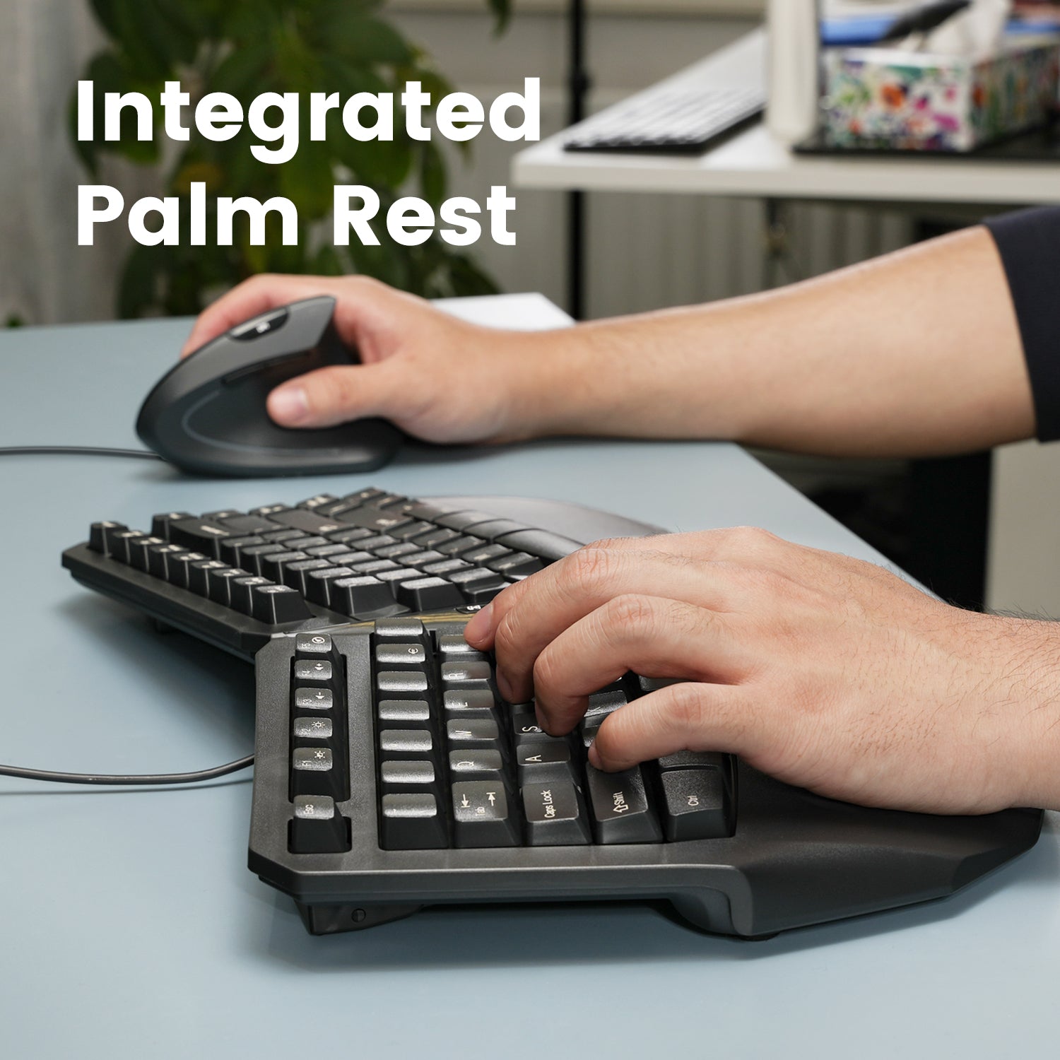 perixx-periduo-413-wired-usb-ergonomic-compact-split-keyboard-and-vertical-mouse image 3