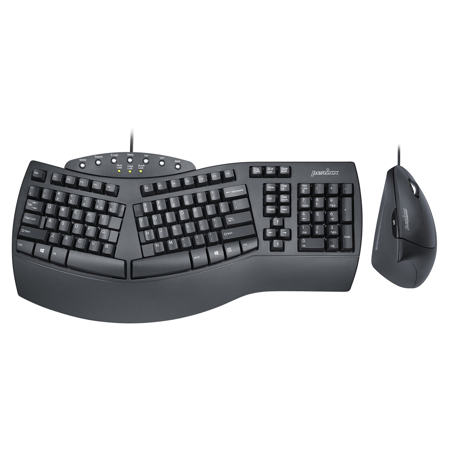 perixx-periduo-512-wired-ergonomic-keyboard-and-vertical-mouse-set image 1