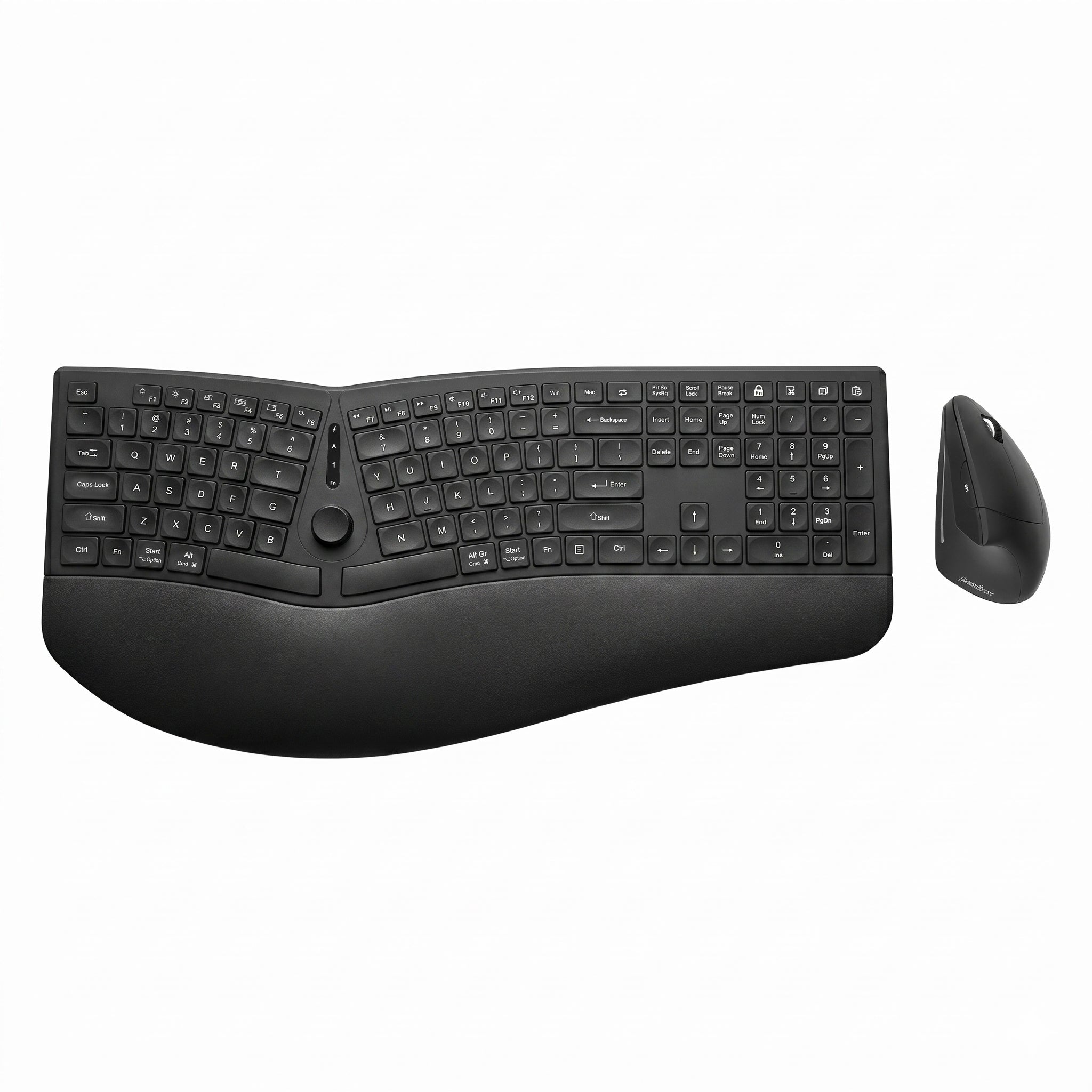 perixx-periduo-614-wireless-quiet-ergonomic-keyboard-and-vertical-mouse-combo-wi image 1