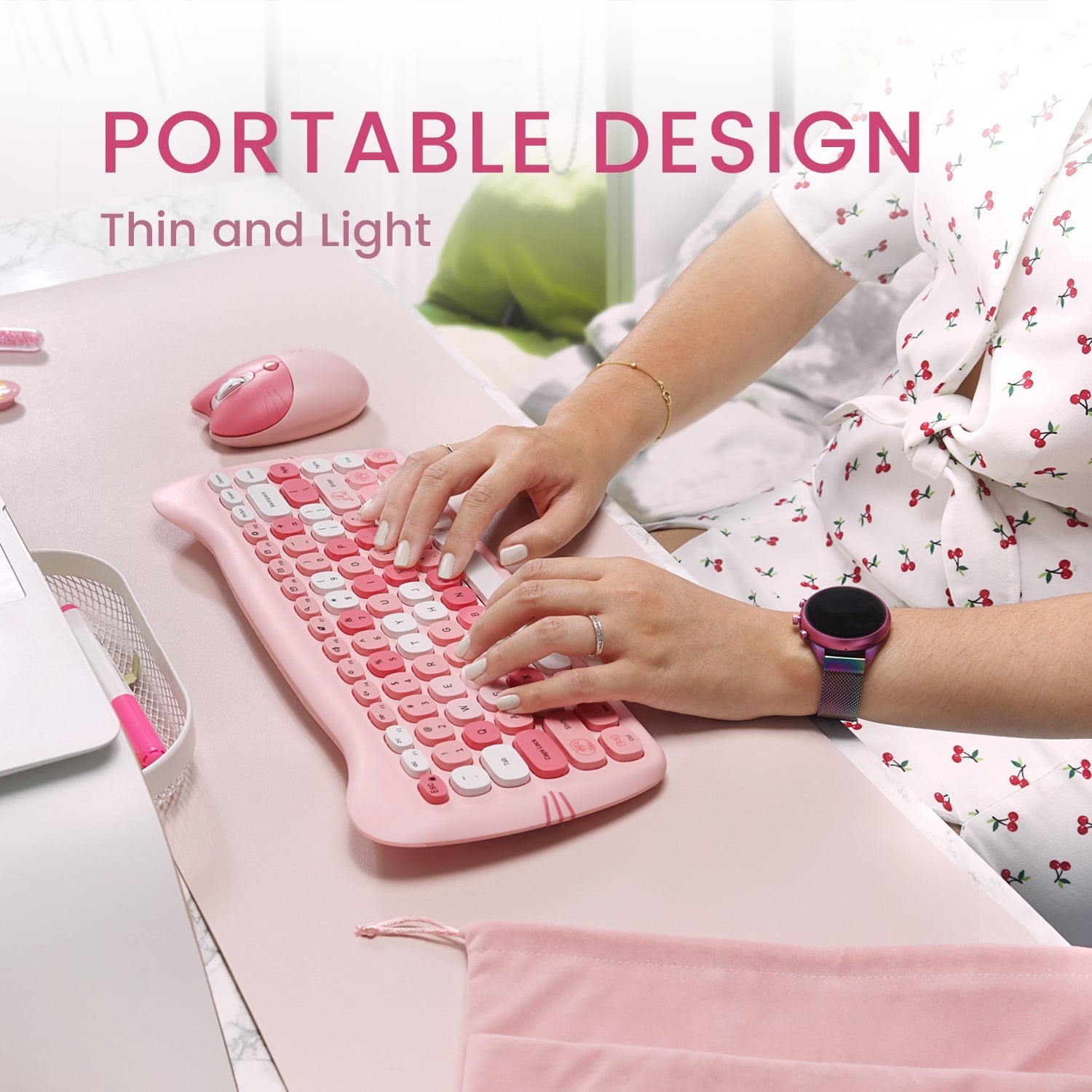 perixx-periduo-715-wireless-mini-keyboard-and-mouse-set-with-cute-kitty-design-p image 4